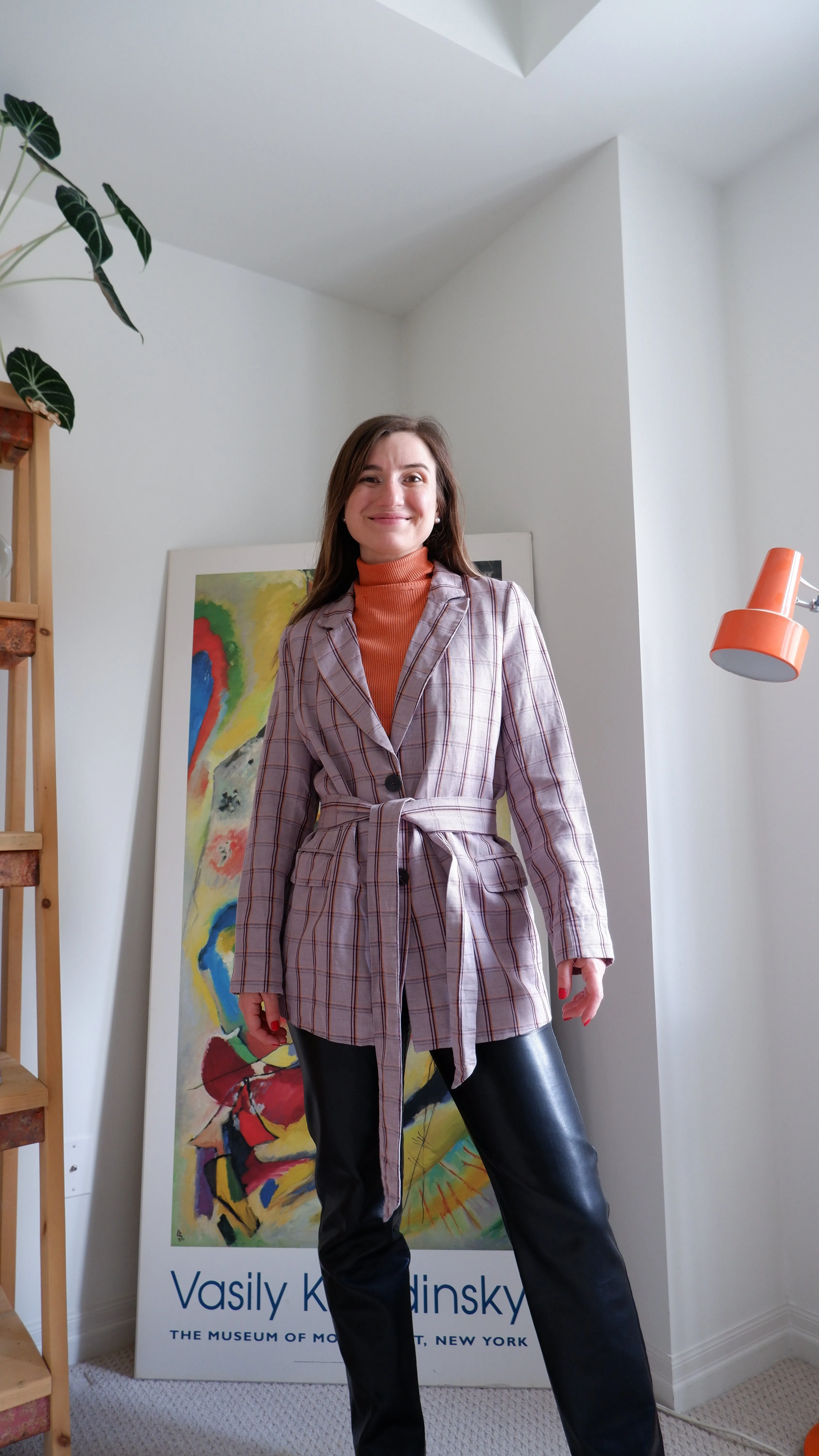 90s Clementine Silk Turtleneck - XL