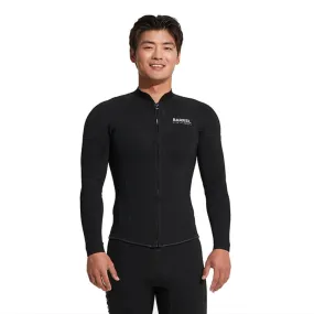 Barrel Men Active 2MM Neoprene Jacket-BLACK