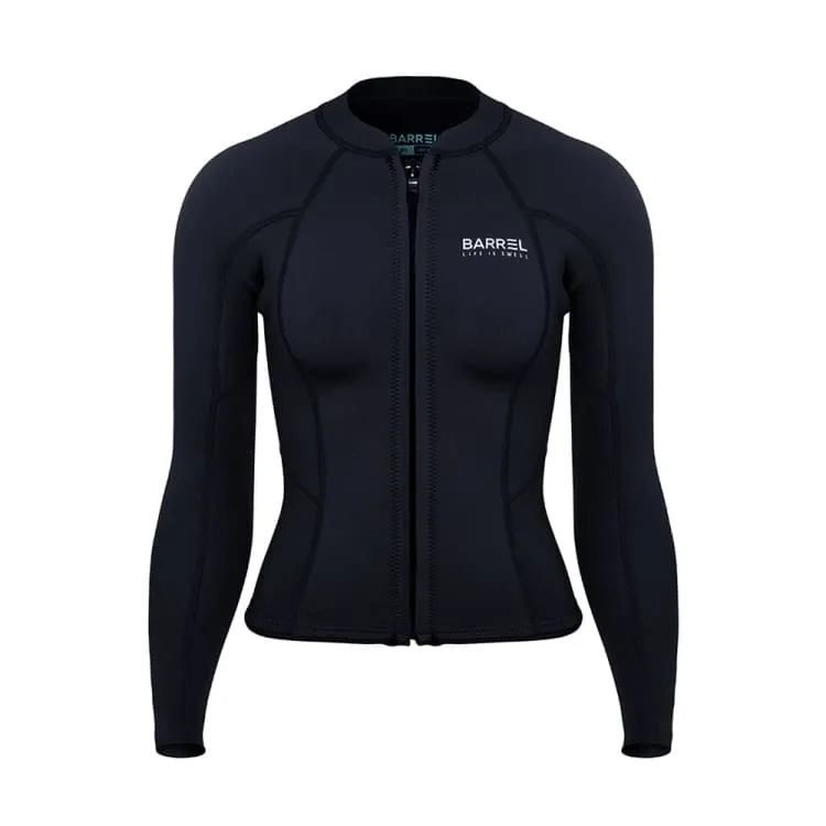 Barrel Women Active 2mm Neoprene Jacket-BLACK