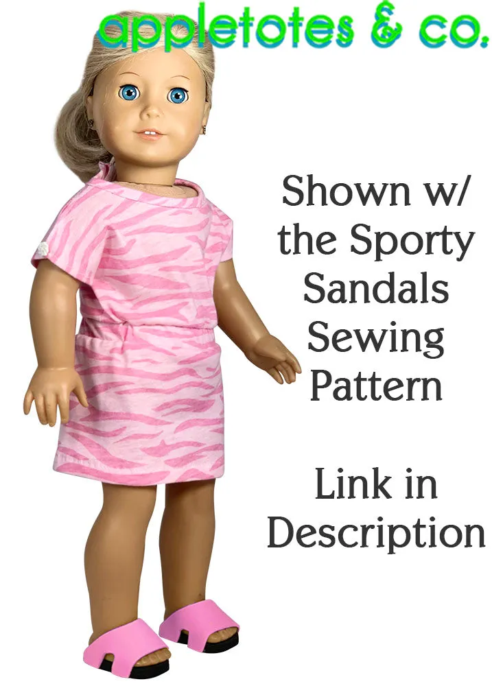 Boardwalk Stroll Sewing Pattern for 18 Inch Dolls