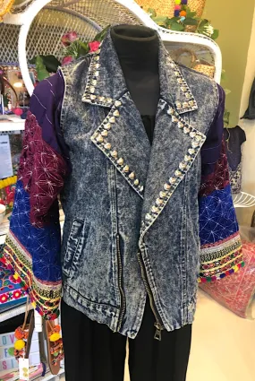 Bohemian Glamour Vintage Jacket - Heart