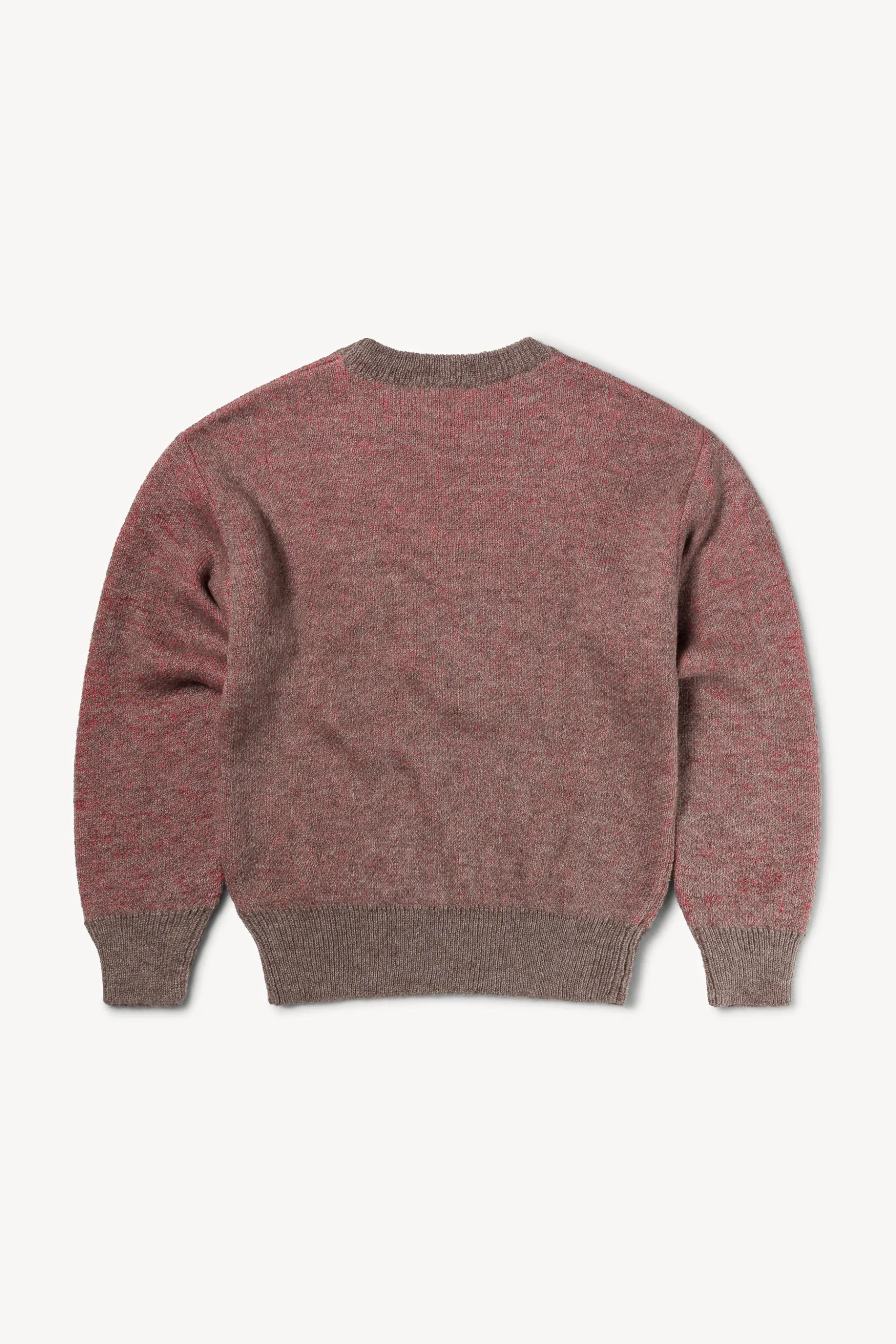 Brushed Mohair Crew Neck Knit Donkey