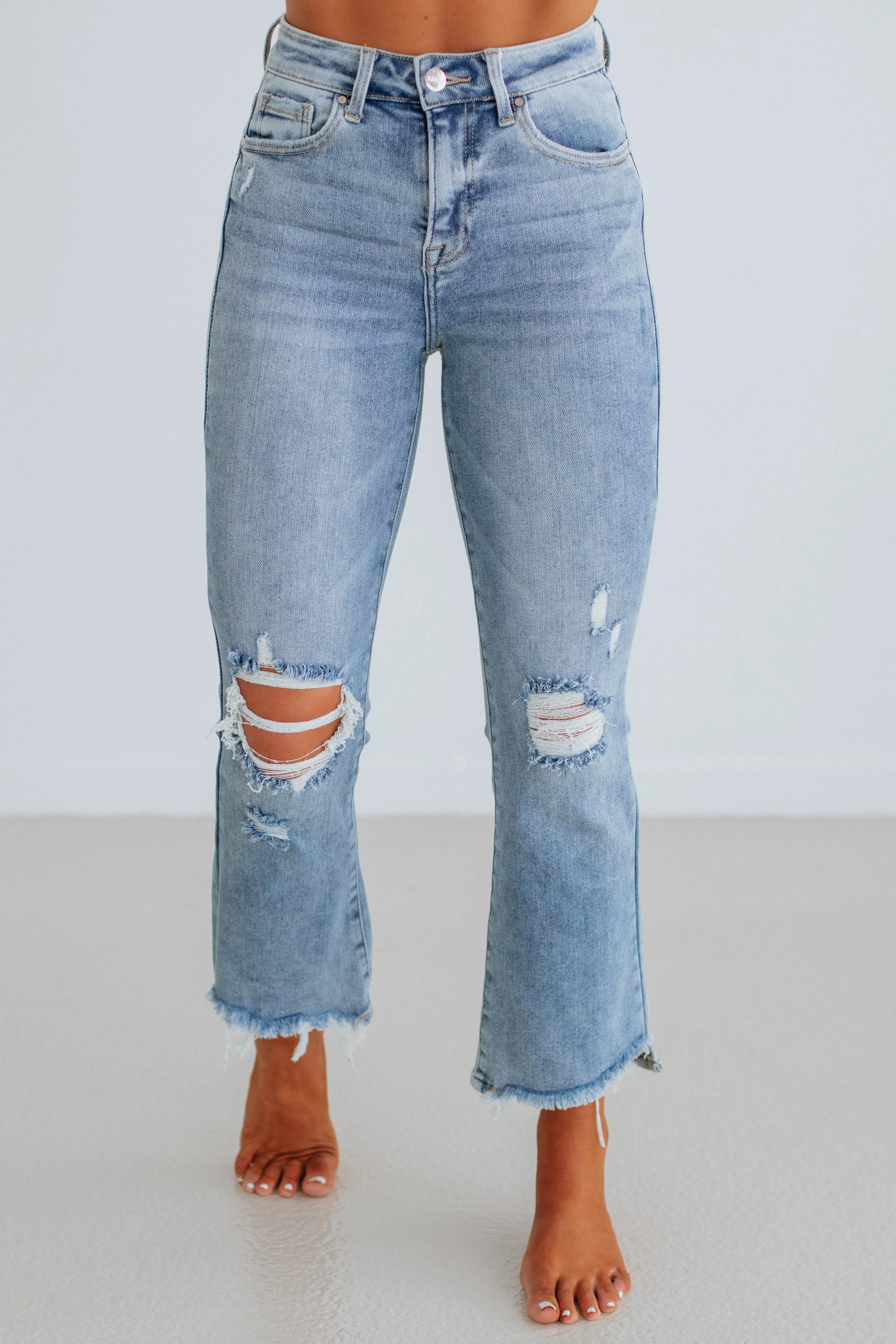 Cammi Risen Jeans - Light Wash