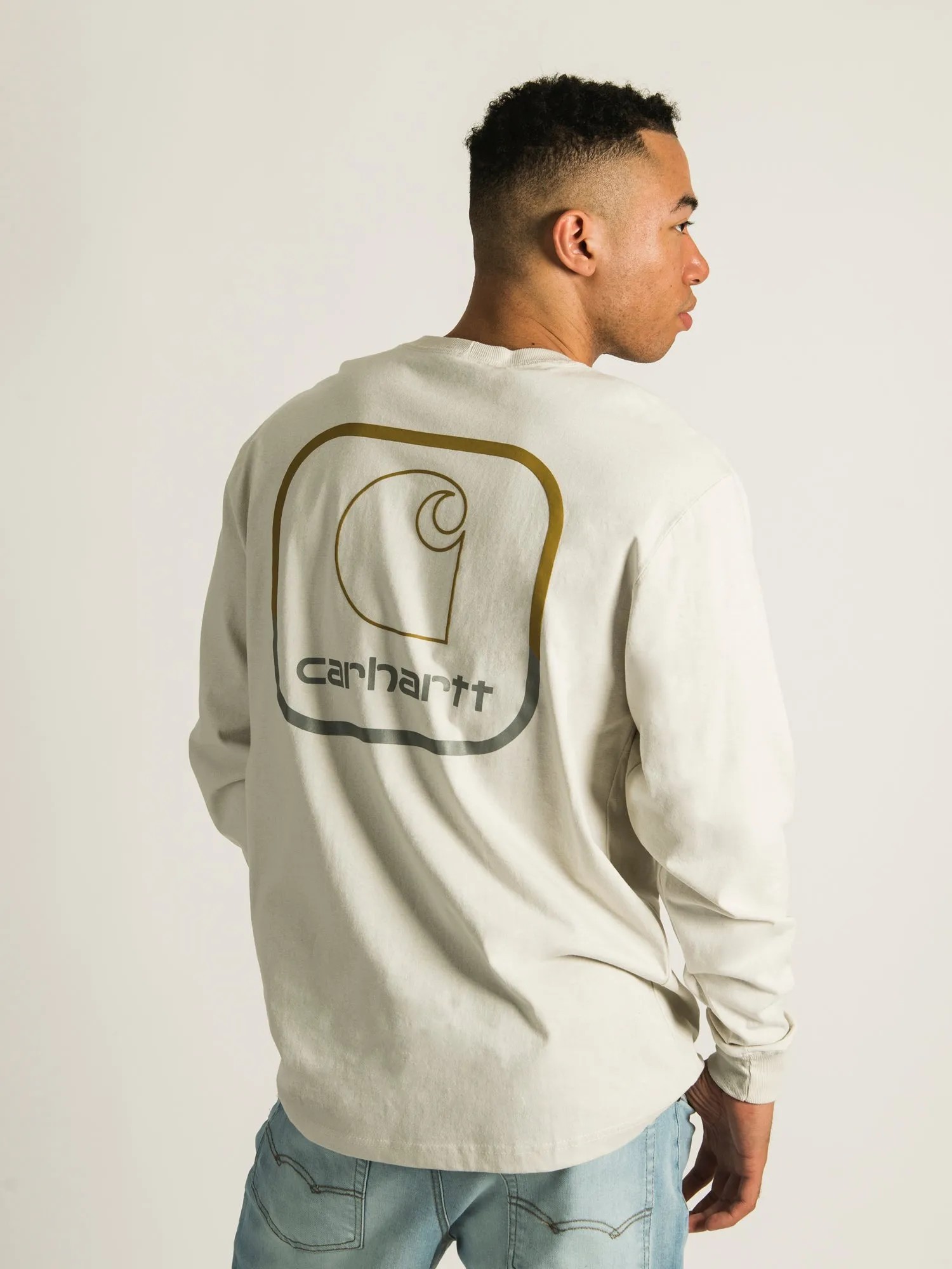 CARHARTT POCKET LONG SLEEVE LOGO GRAPHIC