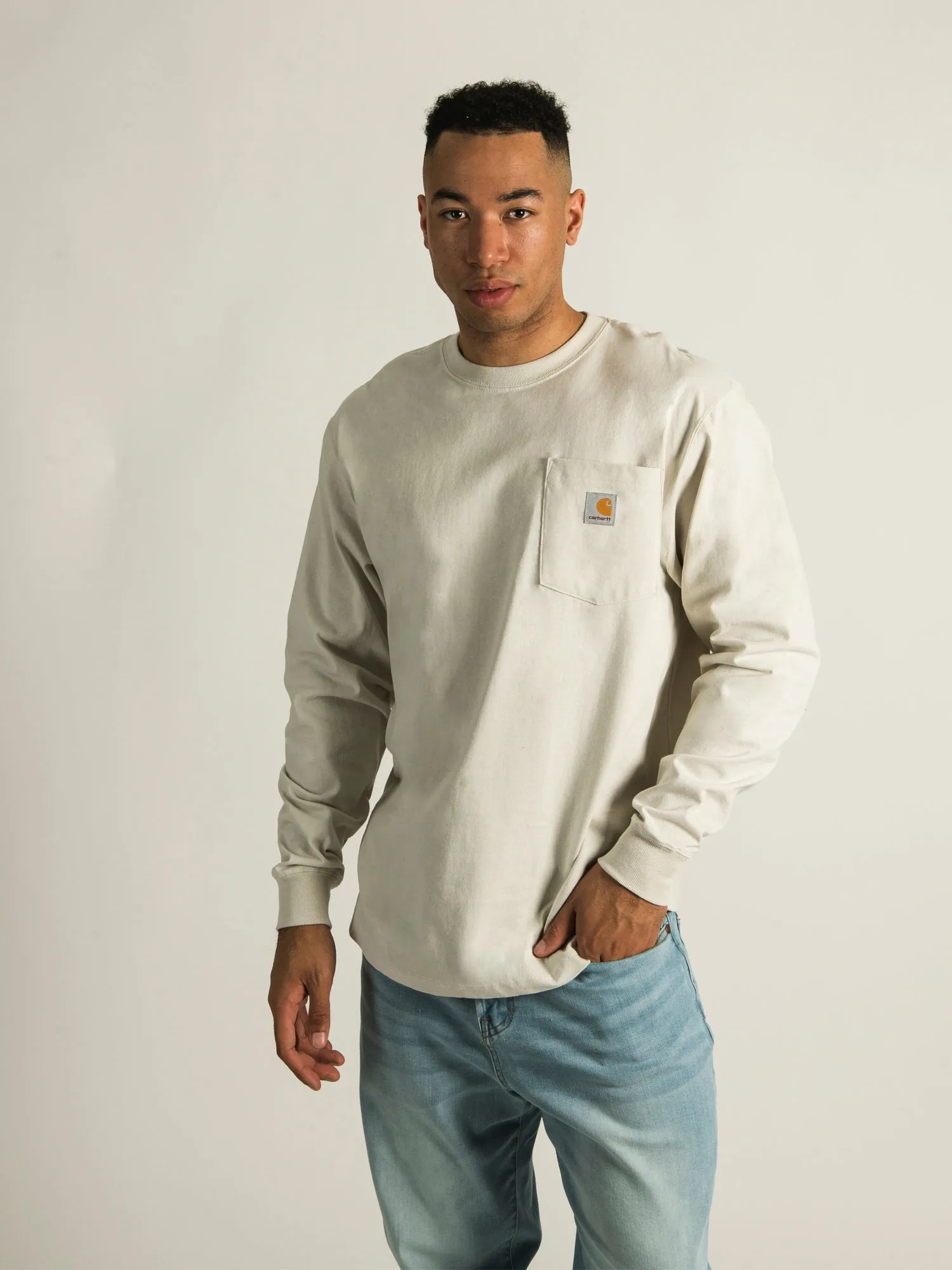 CARHARTT POCKET LONG SLEEVE LOGO GRAPHIC