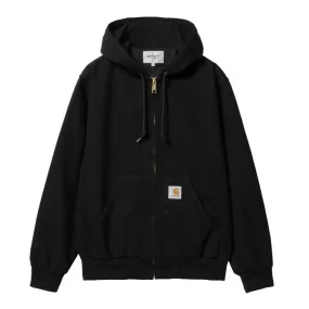 CARHARTT WIP ACTIVE JACKET BLACK RINSED