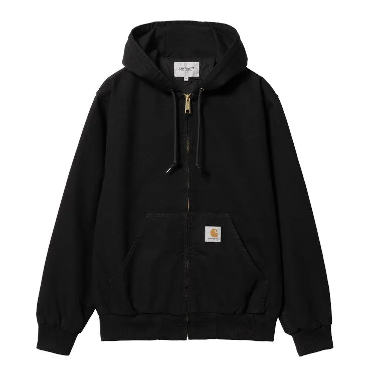 CARHARTT WIP ACTIVE JACKET BLACK RINSED