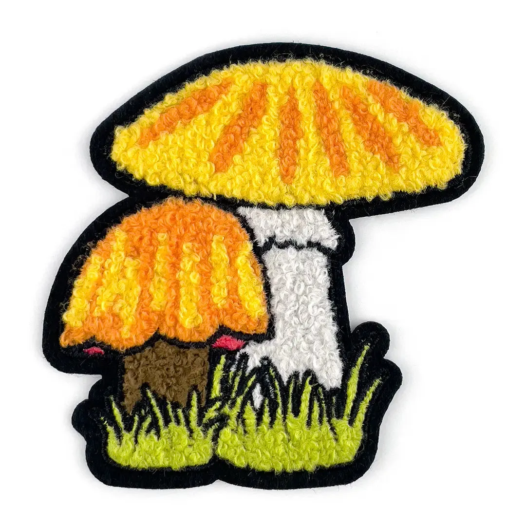 Chenille Mushroom Patch