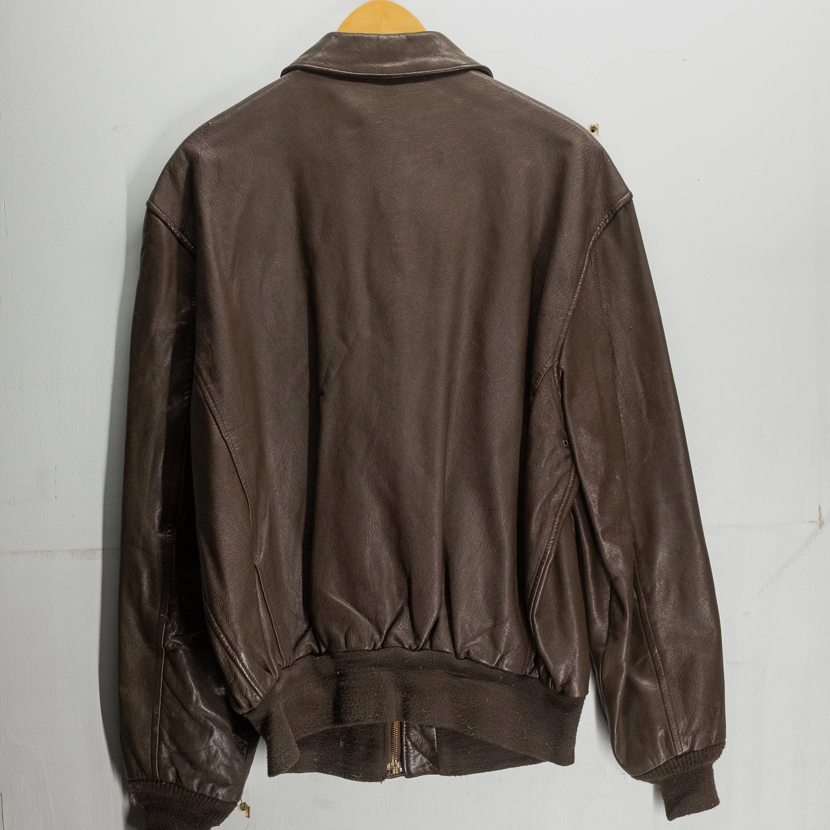 Cooper Type Air Force Leather Bomber Jacket