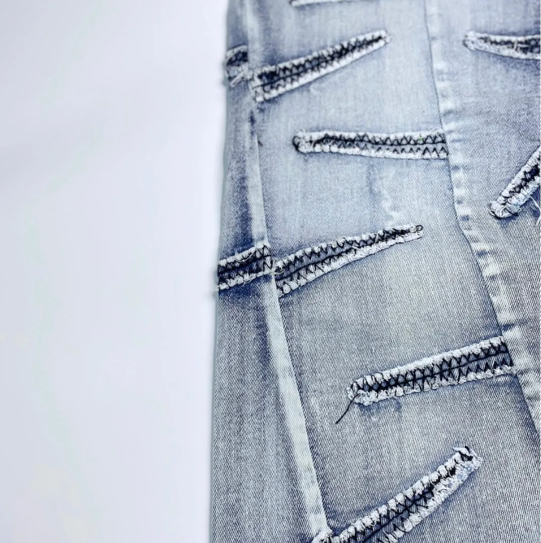 Crossfire Stacked Denim Jeans