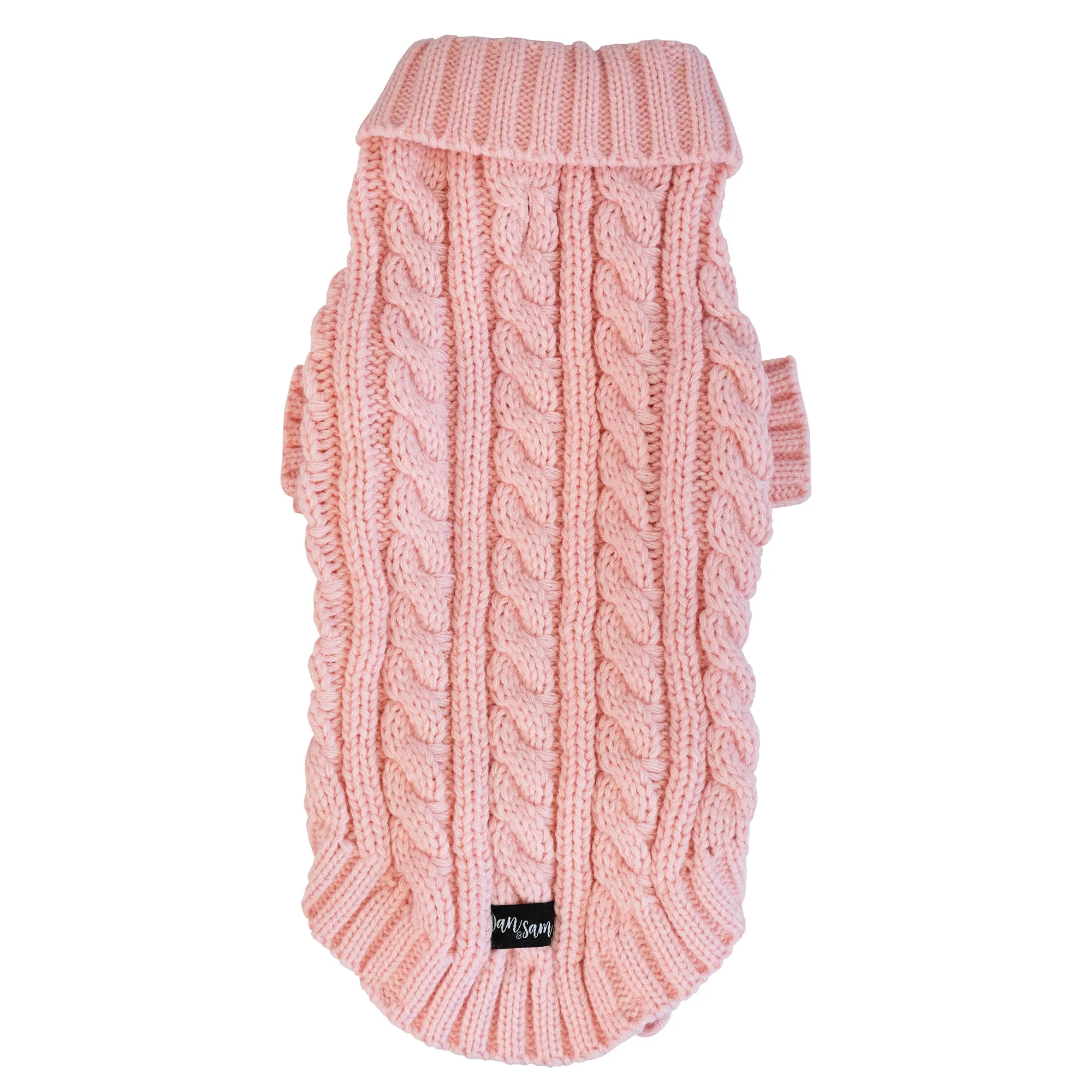 Dan & Sam - Knitted Sweater (Bubblegum Pink) - 40cm