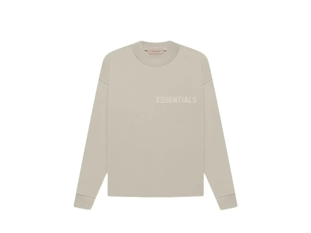 Fear of God Essentials Long Sleeve T-shirt Smoke