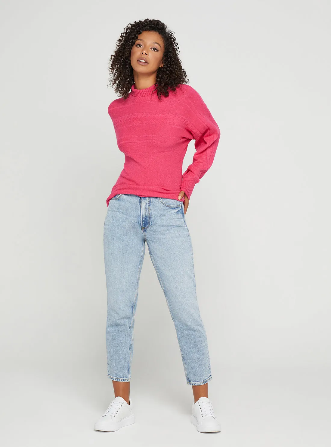 French Rose Anne Knit Jumper