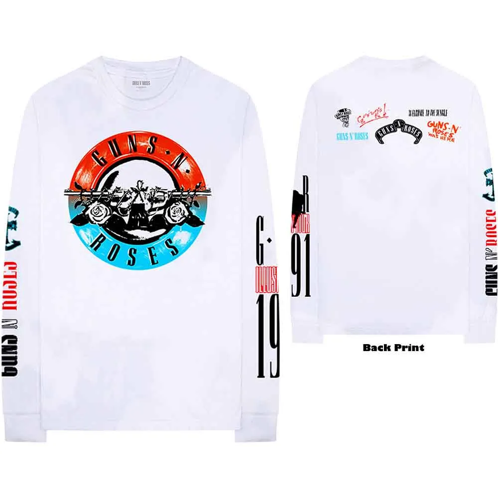 Guns N' Roses Long Sleeves T-Shirt - Motorcross Logo