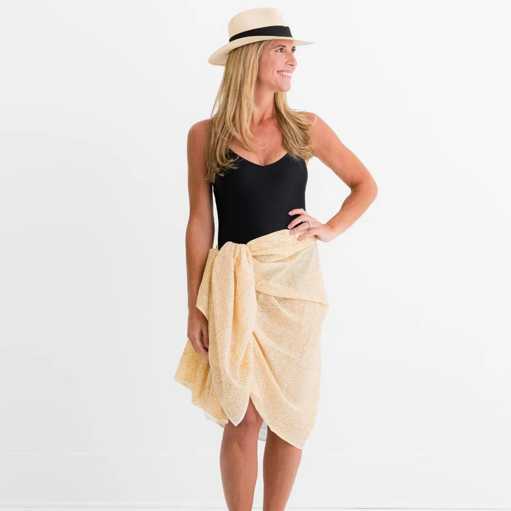 India Hicks Seashell Golden Sarong