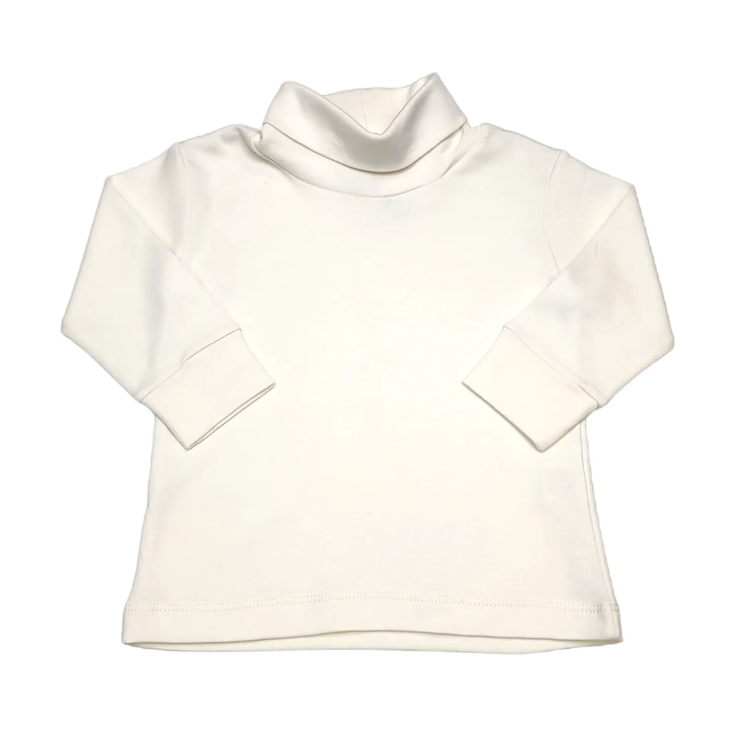 interlock Turtleneck Ivory