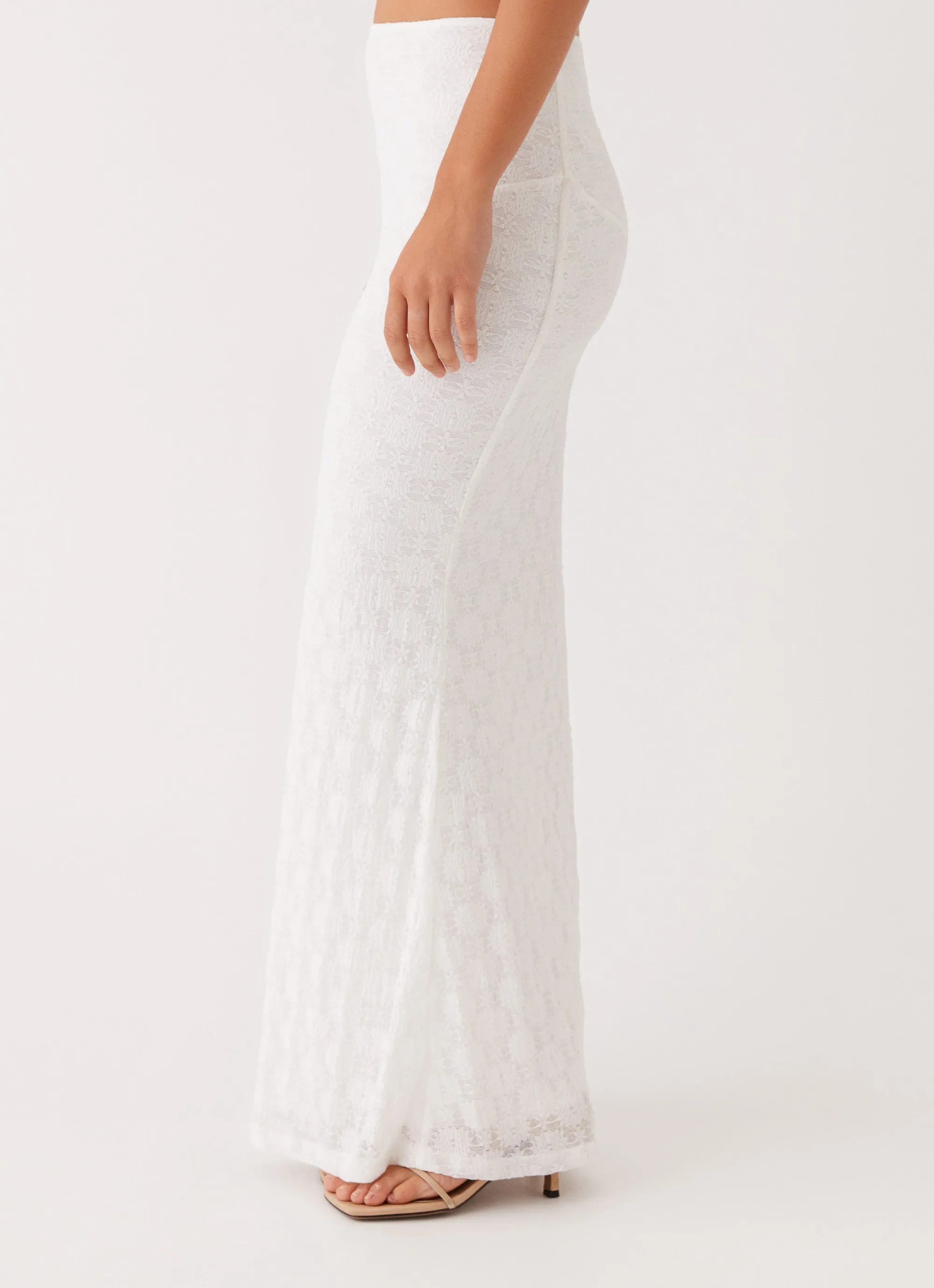 Issey Maxi Skirt - White