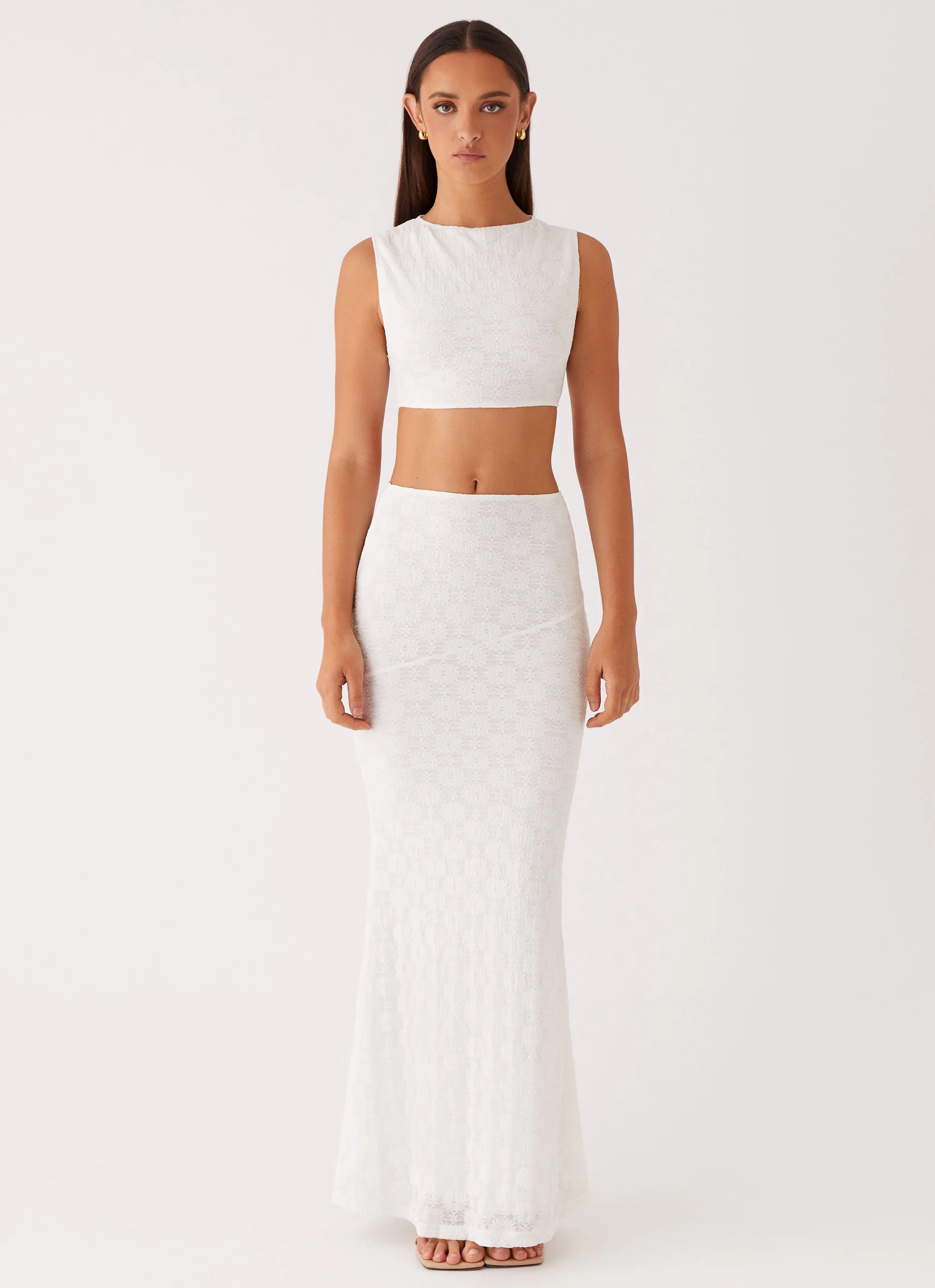 Issey Maxi Skirt - White