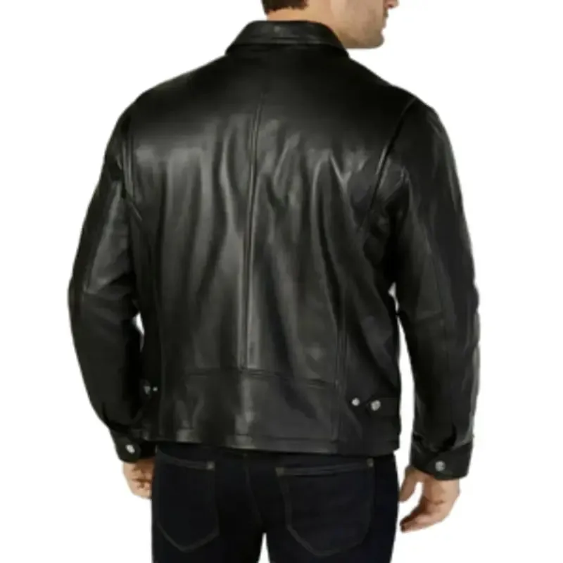 James Dean Black Leather Jacket