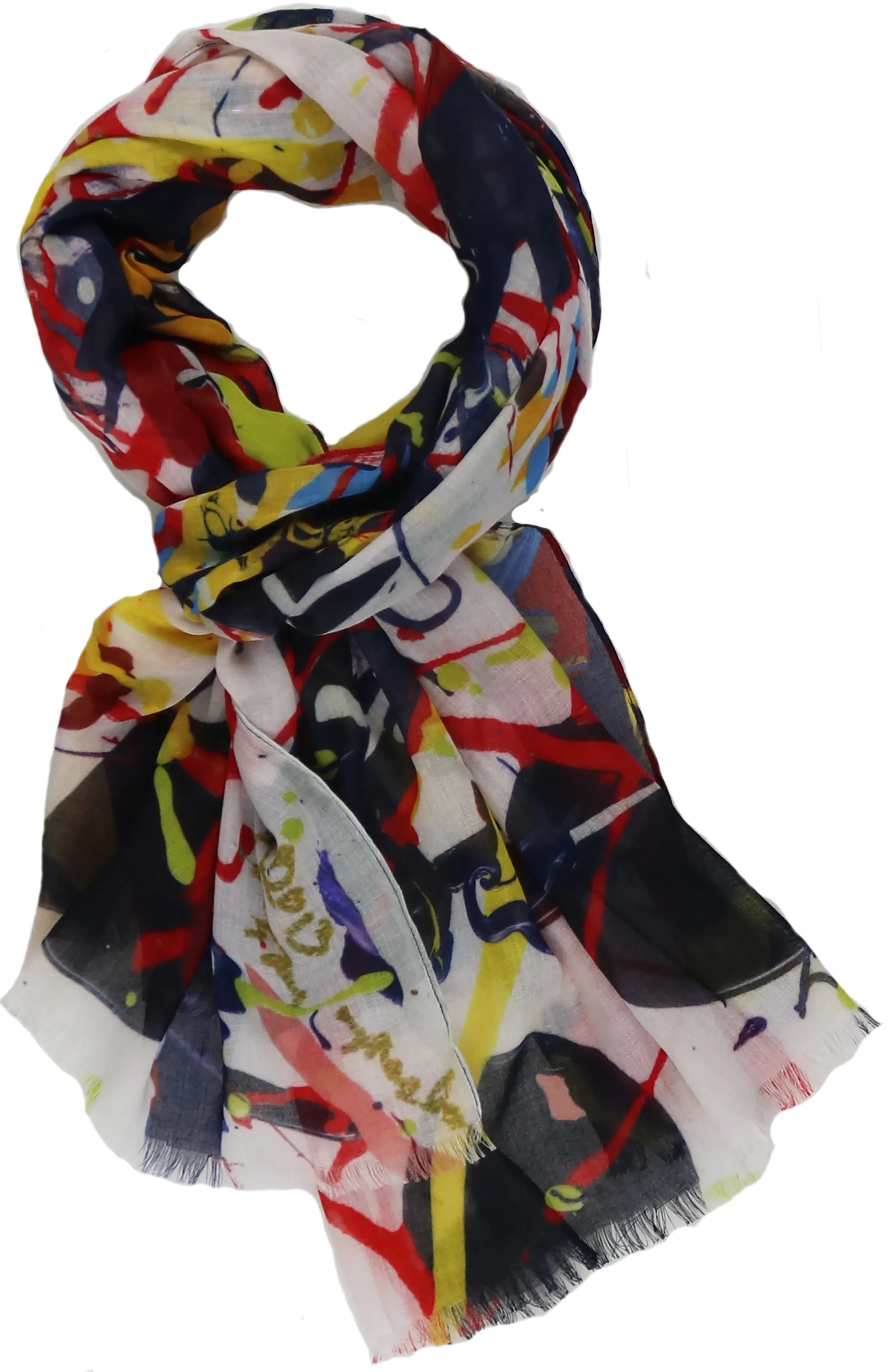 Jumper Maybach X FRAAS "Taffy Balloon Madness" Recycled Polyester Scarf