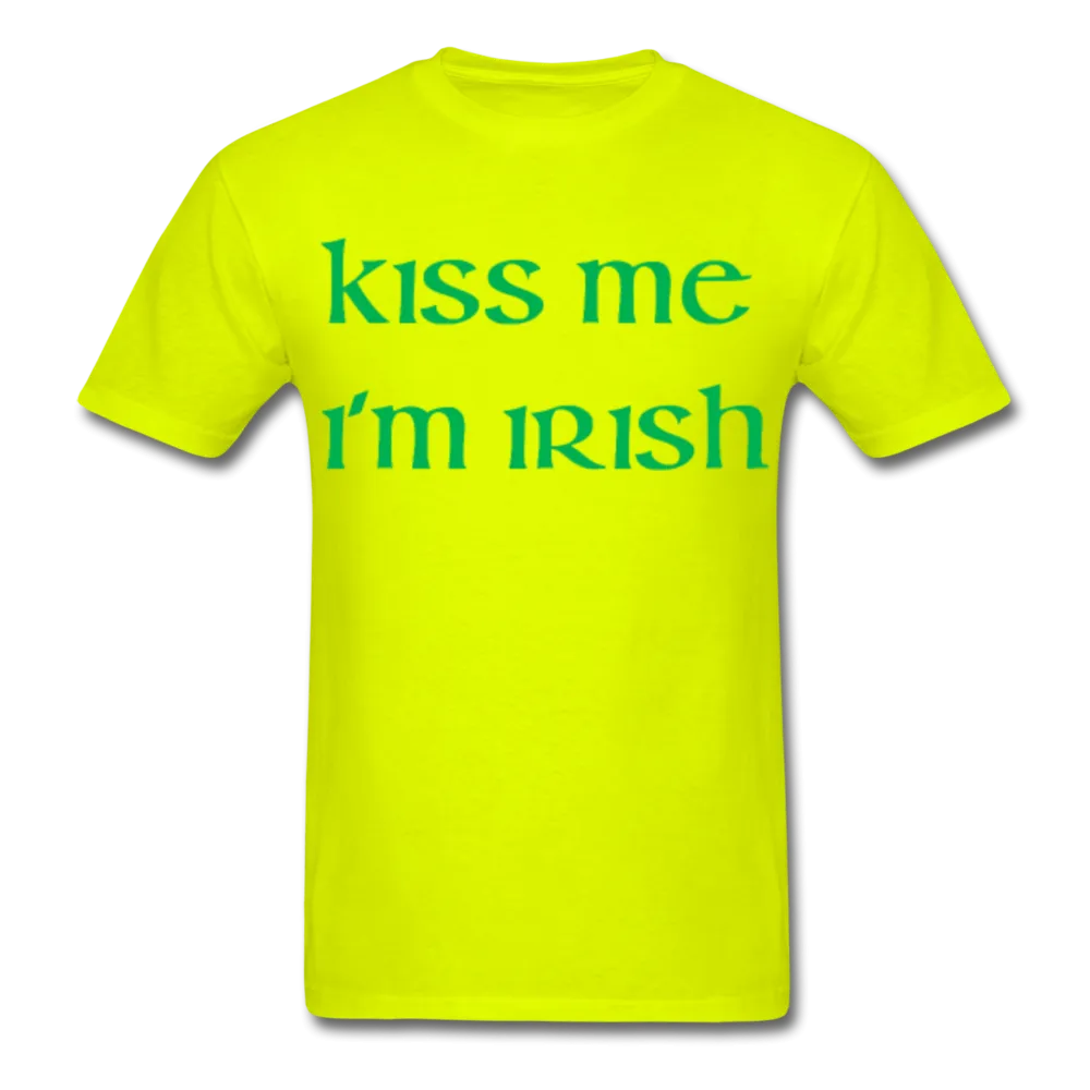 Kiss Me I'm Irish Men's Classic T-Shirt