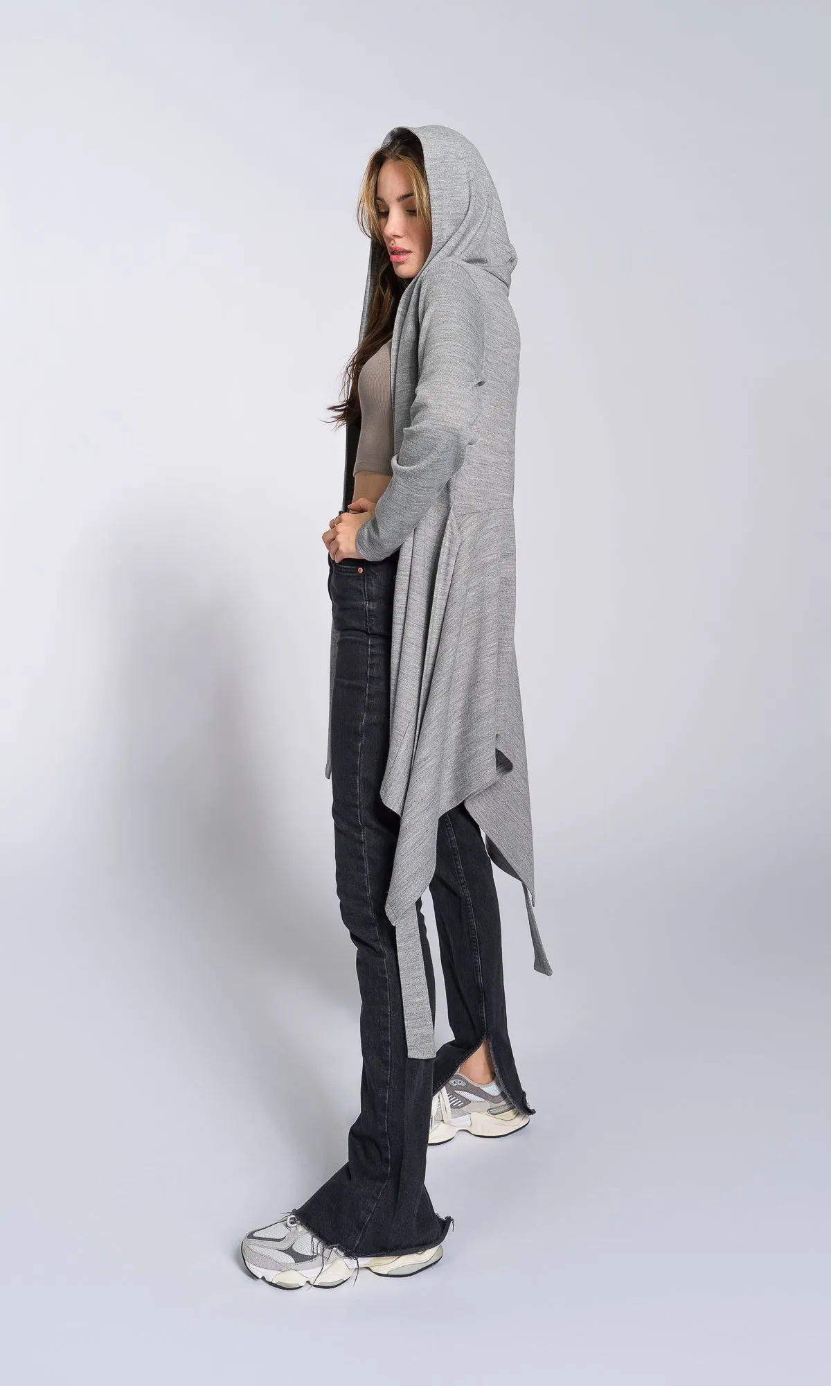 Maxi Knit Cardigan with Belt