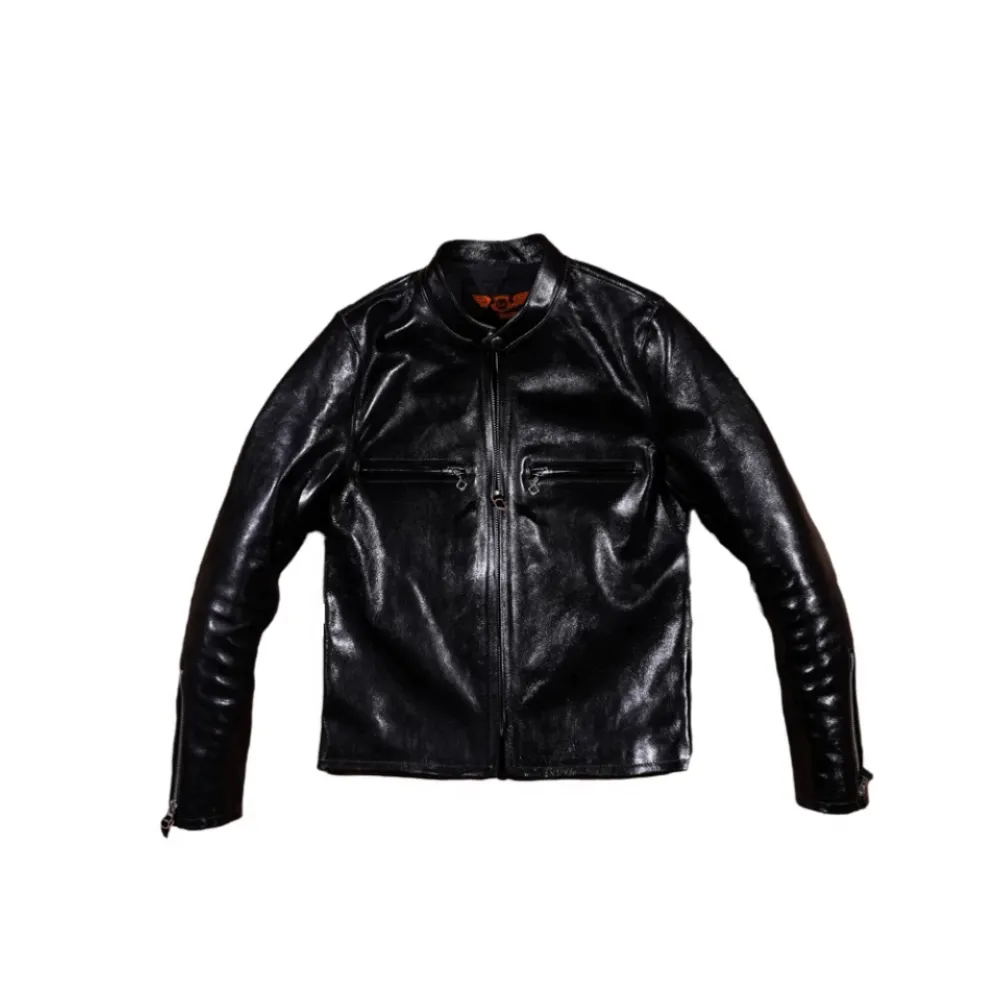 Men's J-100 Biker Jacket Cowhide