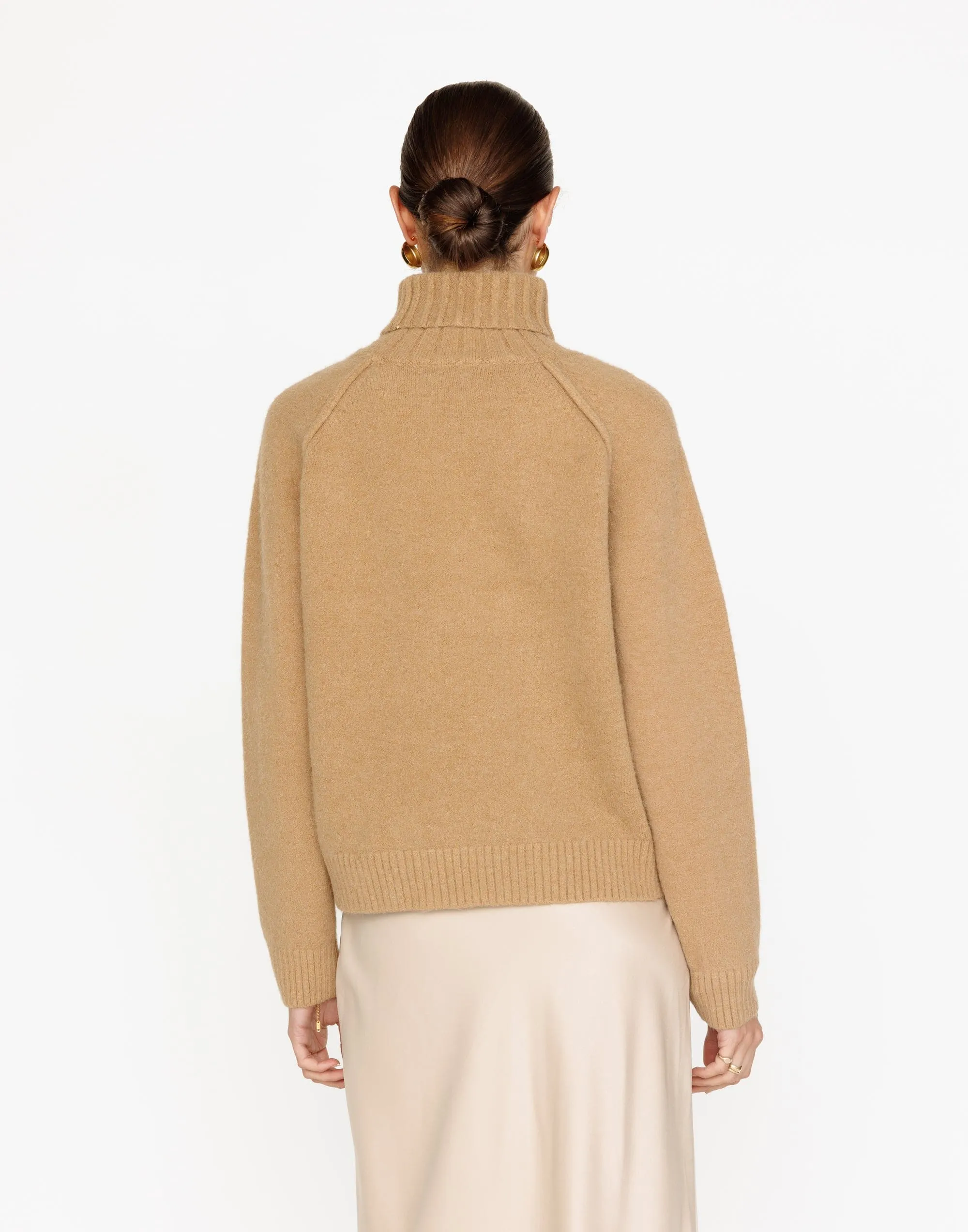 Nathalia Knit Jumper (Stone)