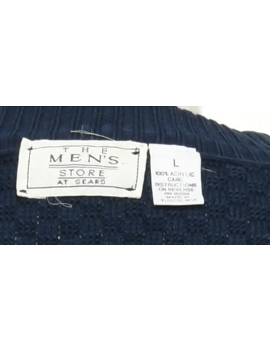 Navy Sears Jumper - L