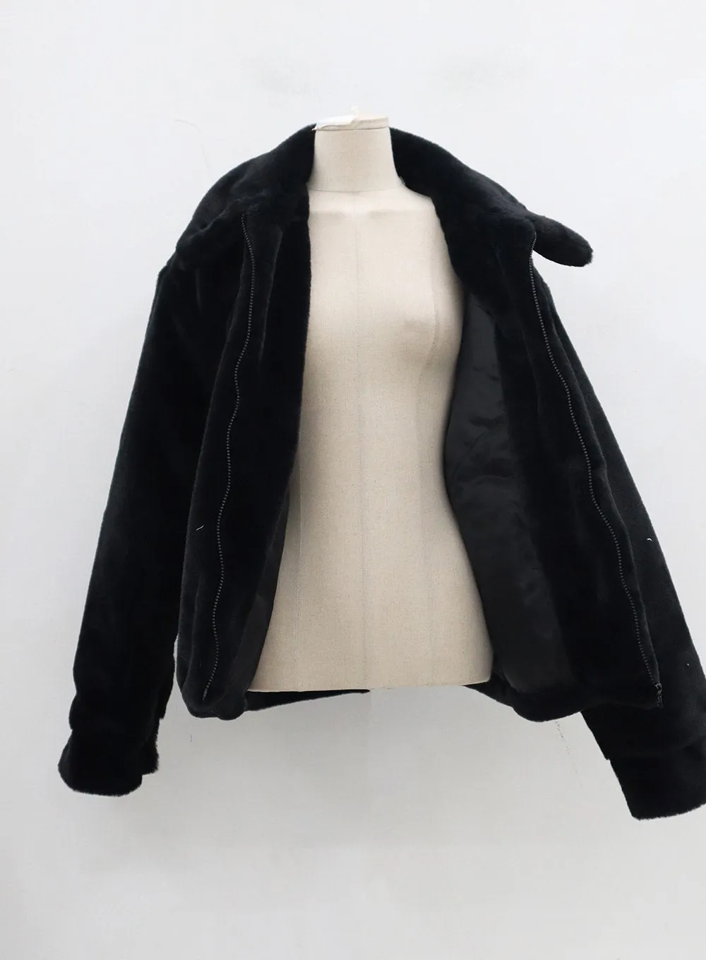 Oversized Faux Fur Jacket CD23