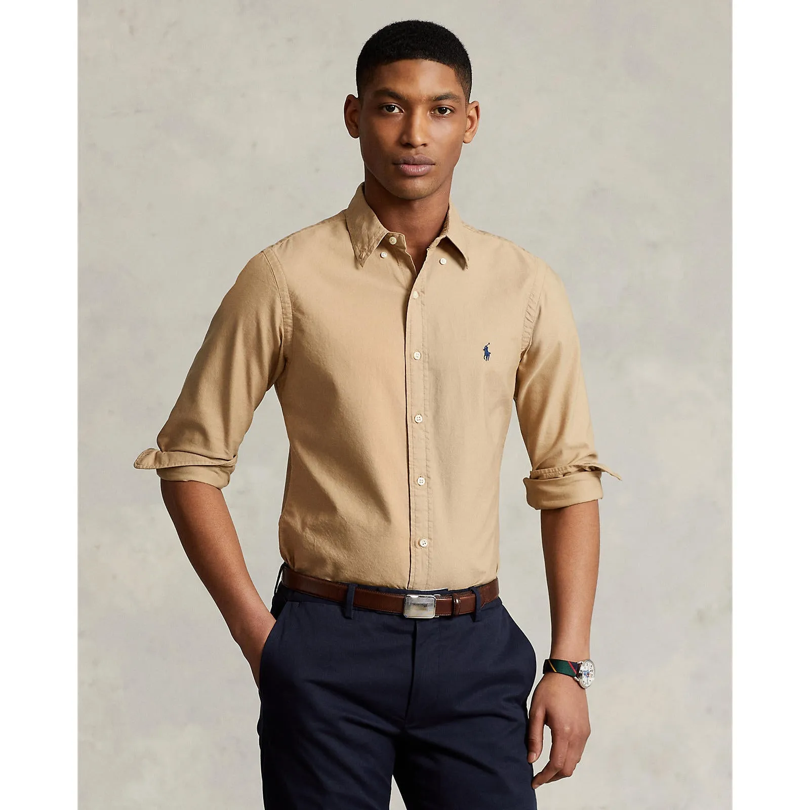 Oxford Shirt - Medium Beige