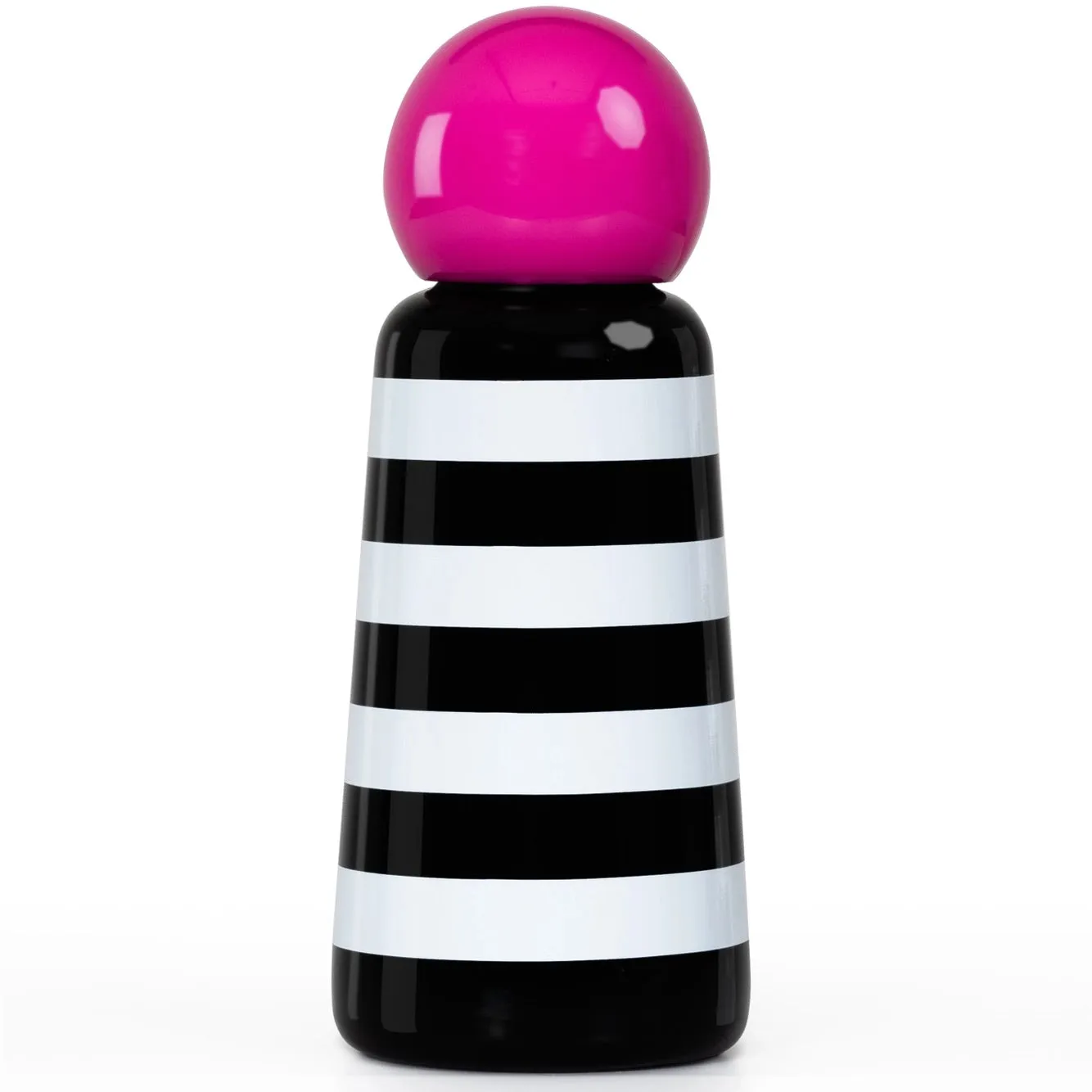 Pink and Stripe Skittle Water Bottle