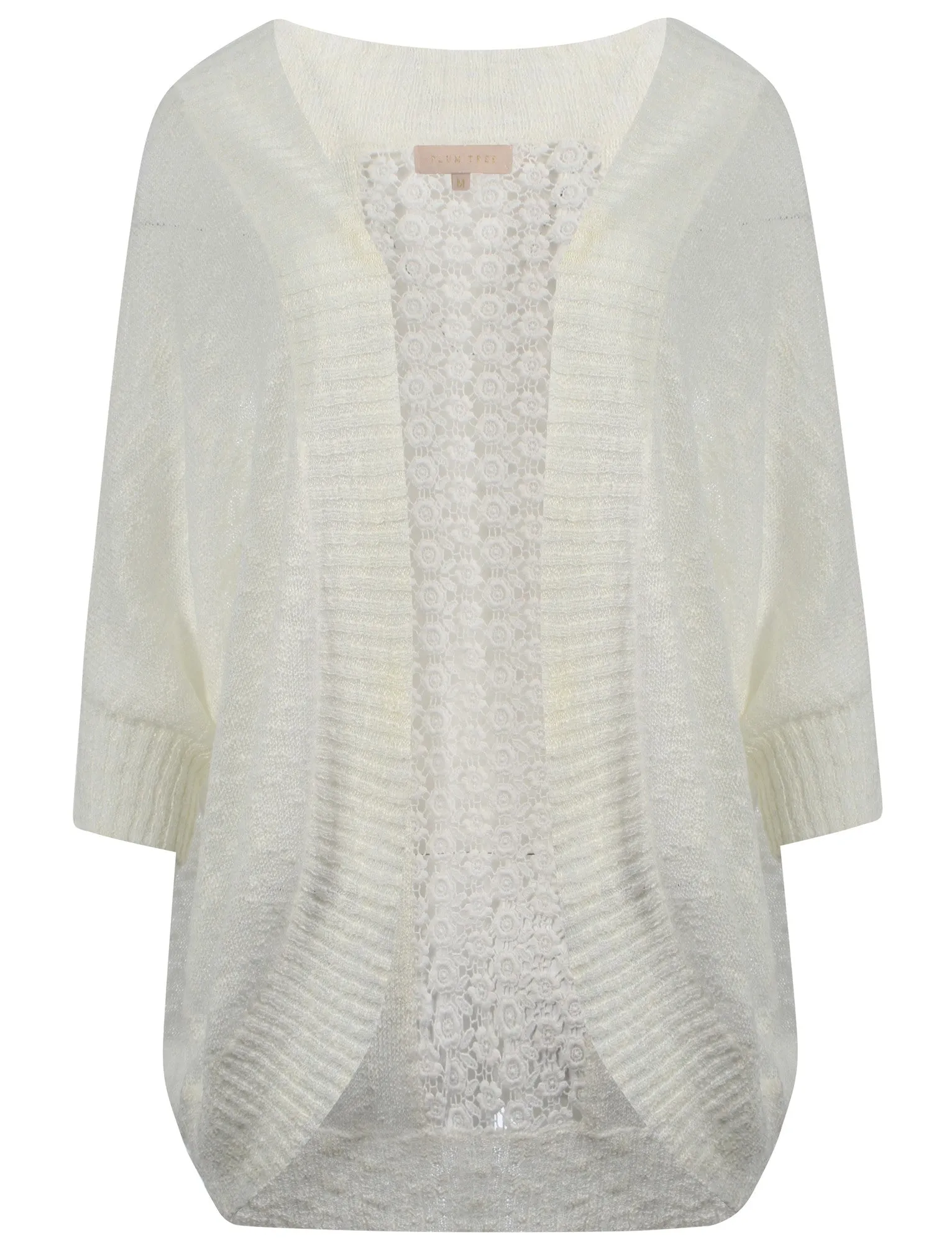 Plum Tree Grace white cardigan