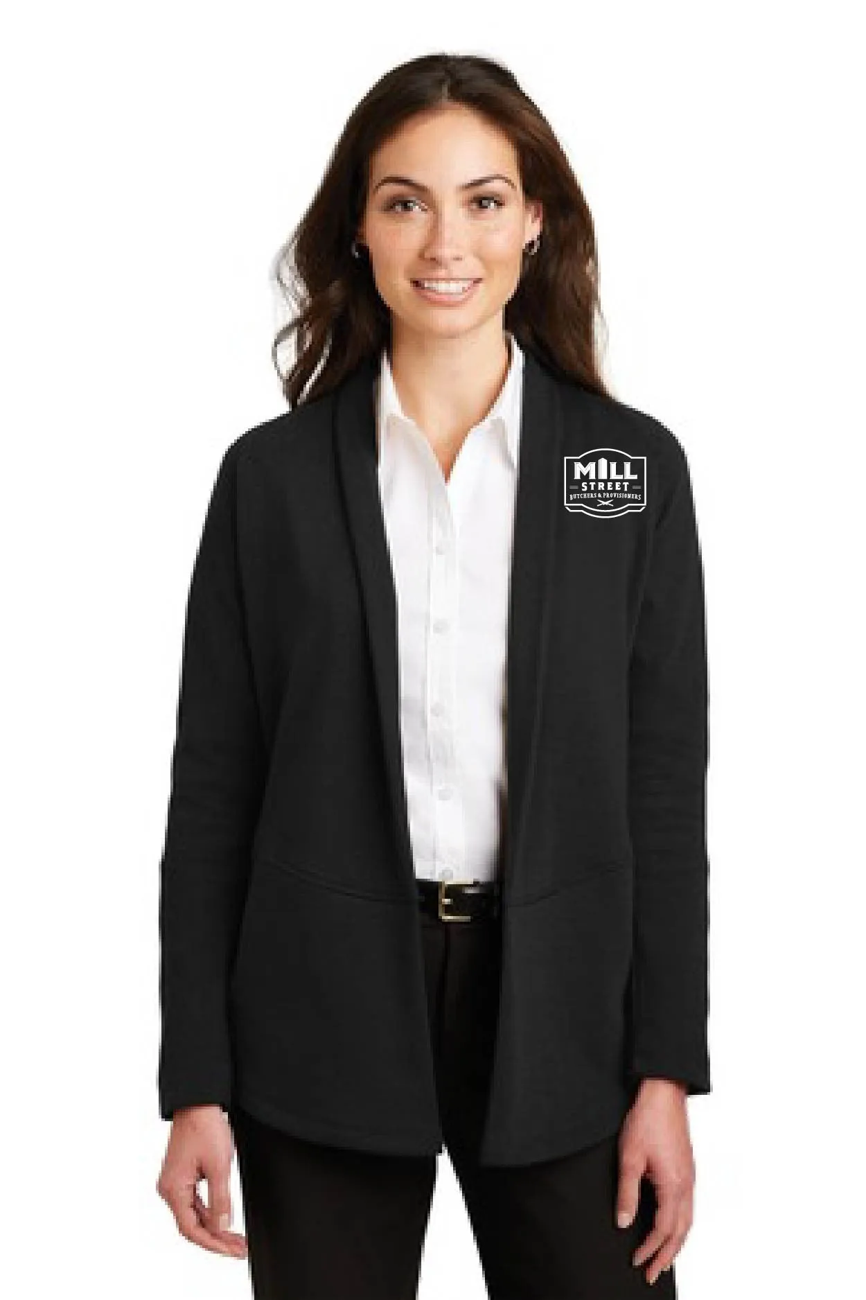 Port Authority® Ladies Interlock Cardigan - L807