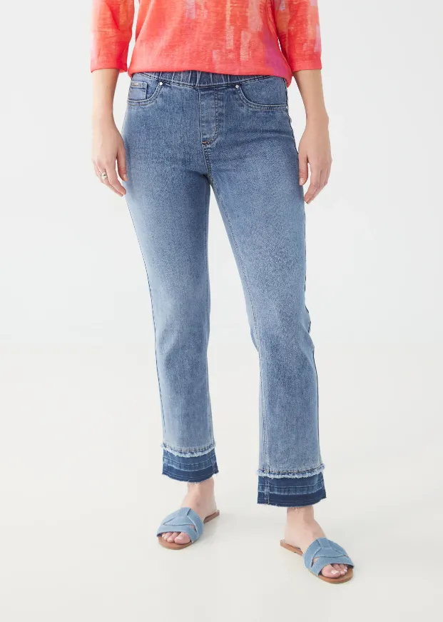 Pull-On Pencil Ankle Denim