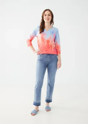 Pull-On Pencil Ankle Denim