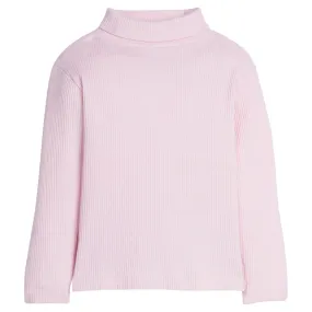 Ribbed Turtleneck- Bubblegum