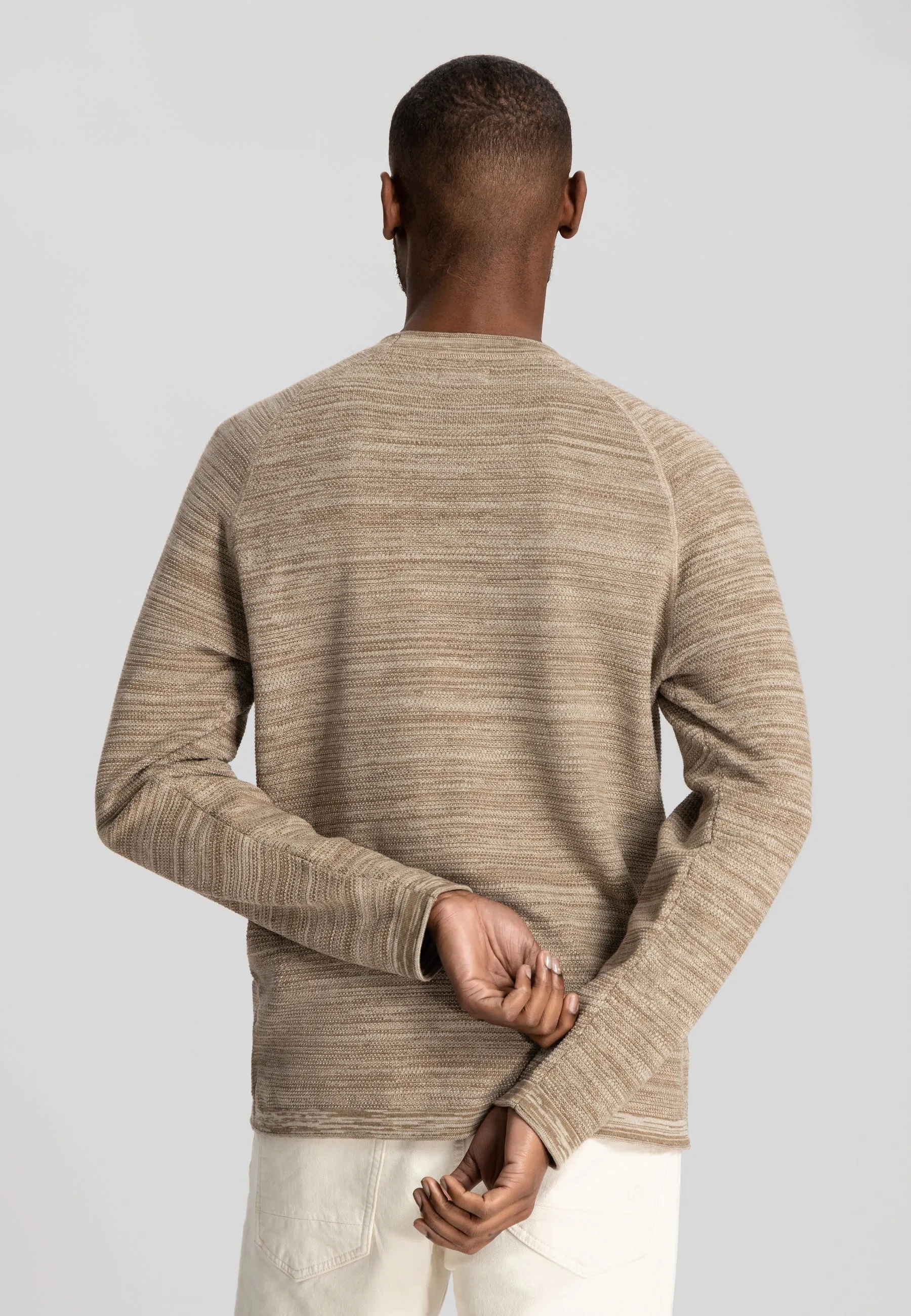 Roar Crew Neck Jumper: Oak