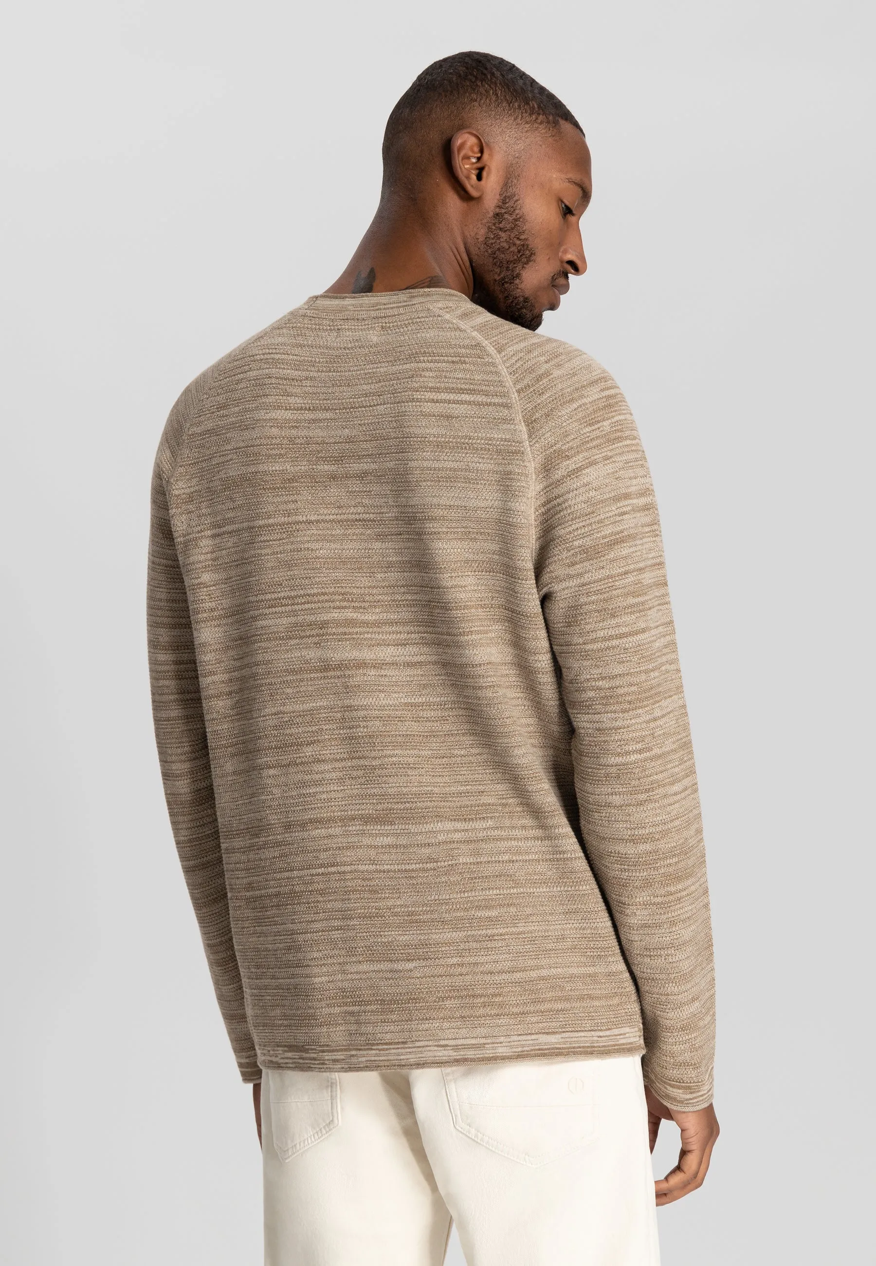 Roar Crew Neck Jumper: Oak