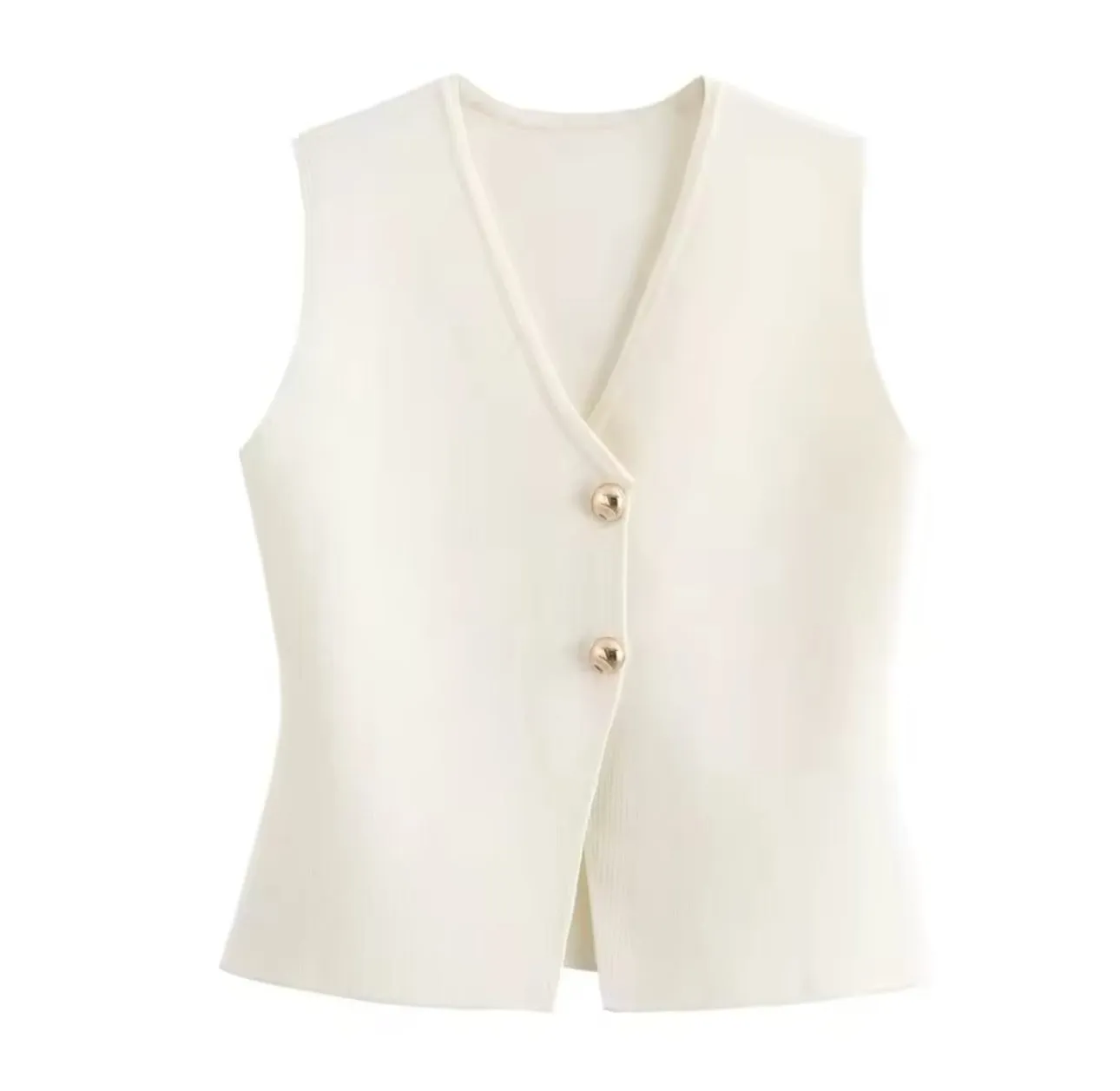 Ruth Thin knitted Waistcoat Top