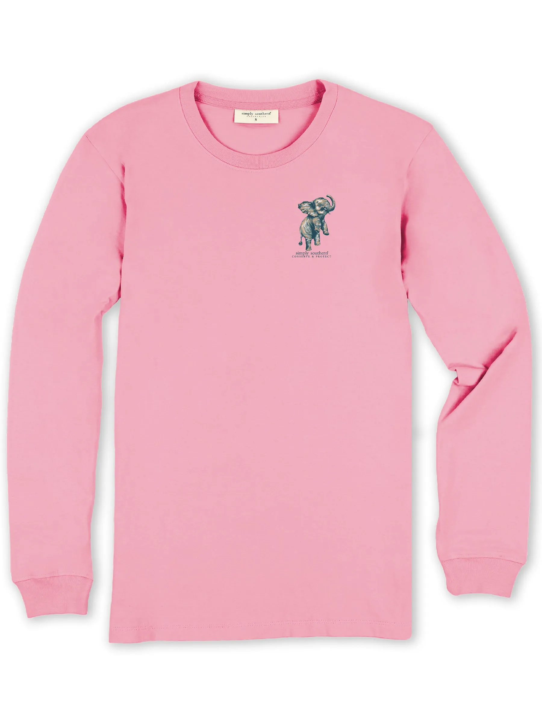 Simply Southern Long Sleeve Elephant Bloom Tracker shirt