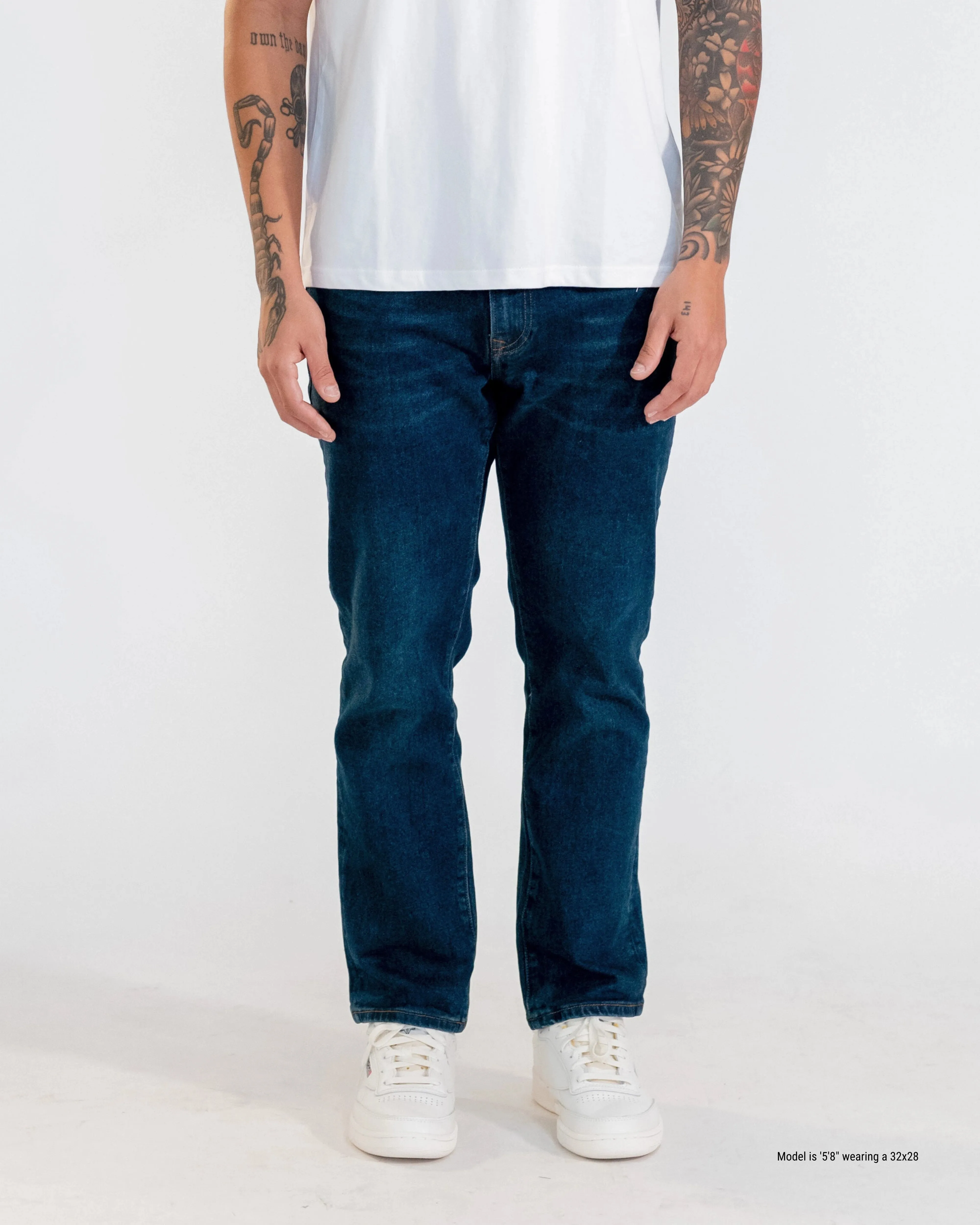 Slim Fit Jeans for Shorter Men