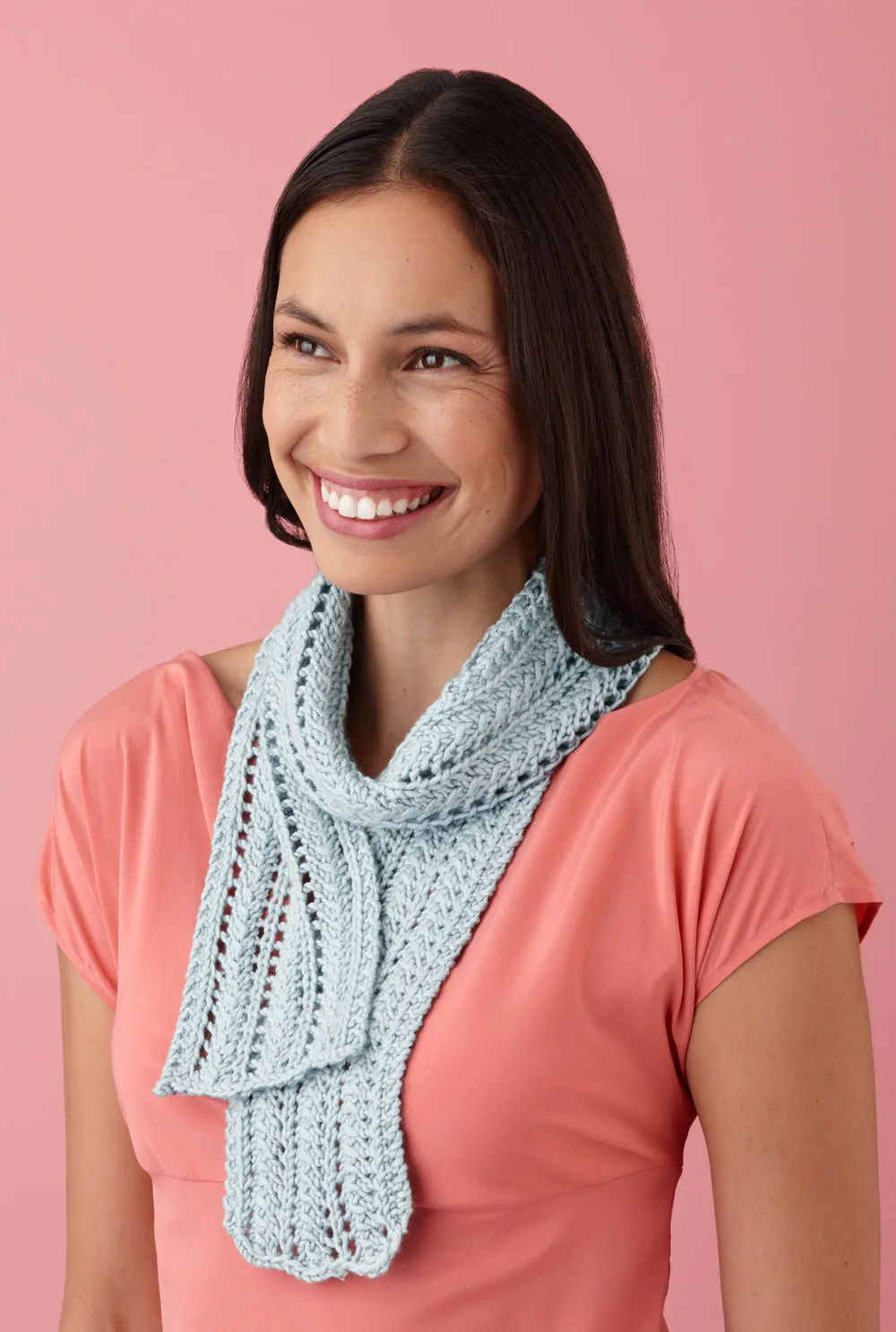 Soft Lace Scarf (Knit) - Version 1