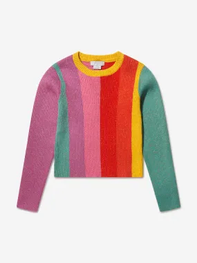 Stella McCartney Girls Striped Knitted Jumper