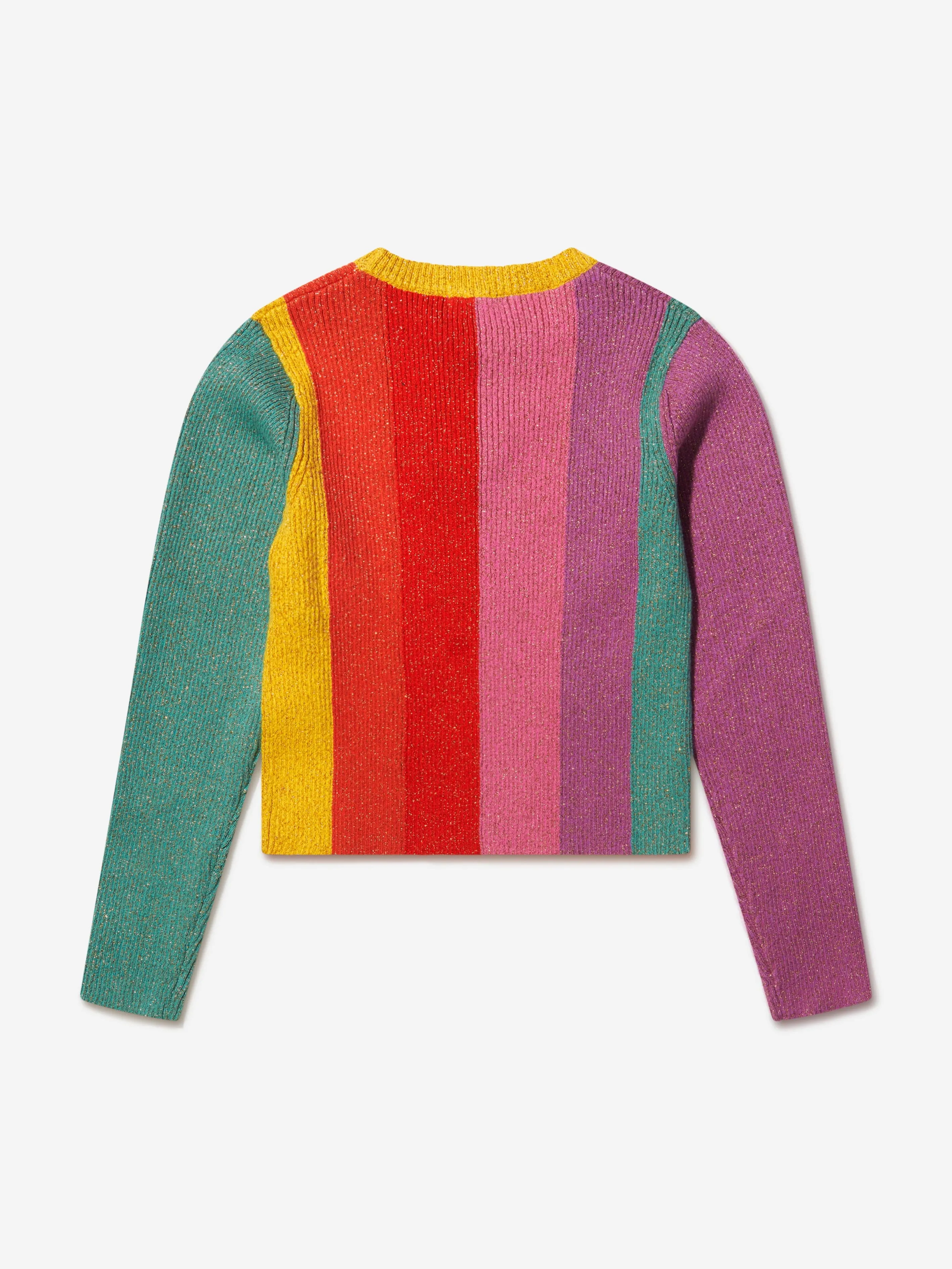 Stella McCartney Girls Striped Knitted Jumper