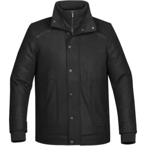 Stormtech Men's Black Quarterdeck Wool Coat