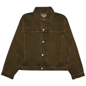 Stüssy Trucker Denim Jacket Mushroom