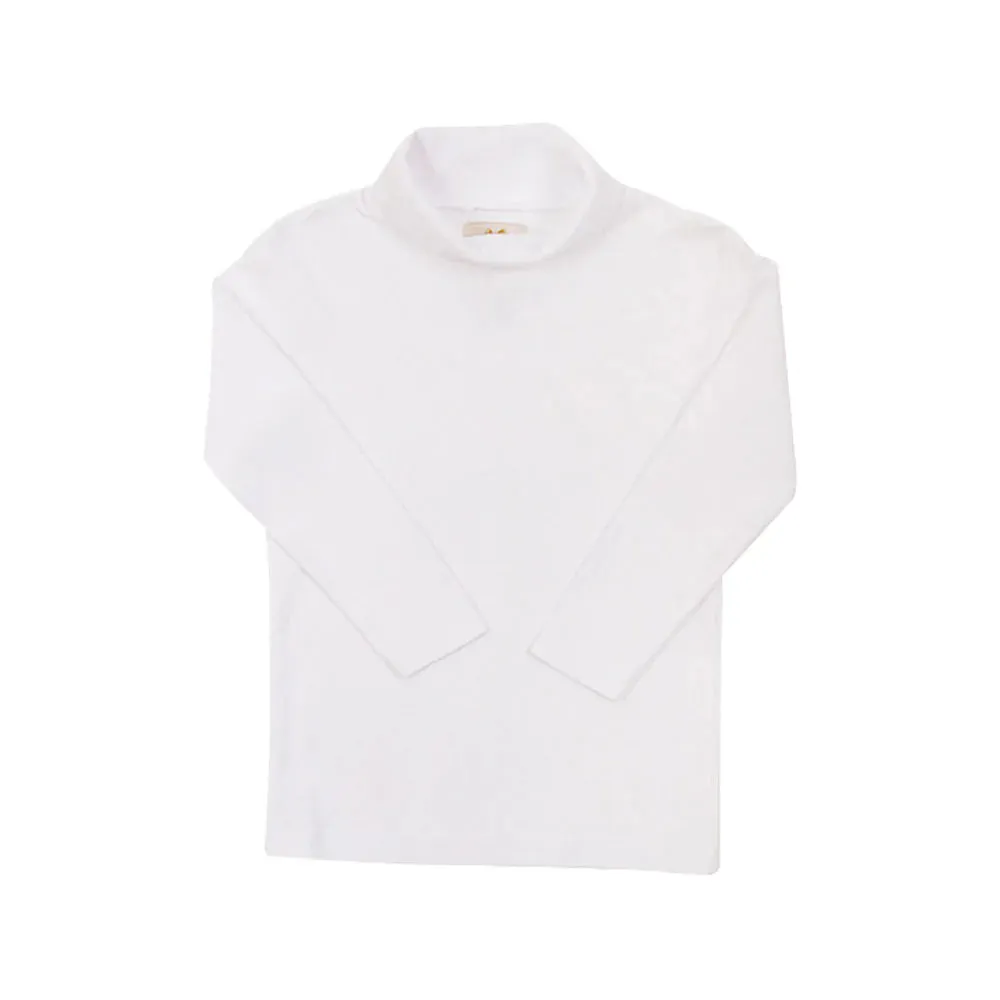 Tatum Turtleneck - Worth Avenue White