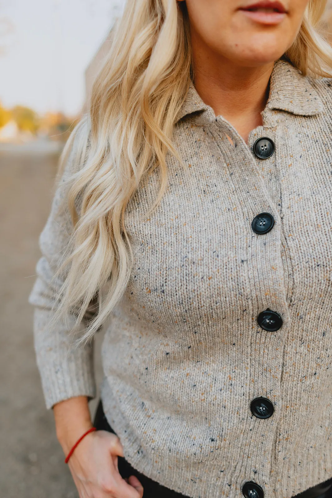 The Renette Button Cardigan by Part Two - Natural