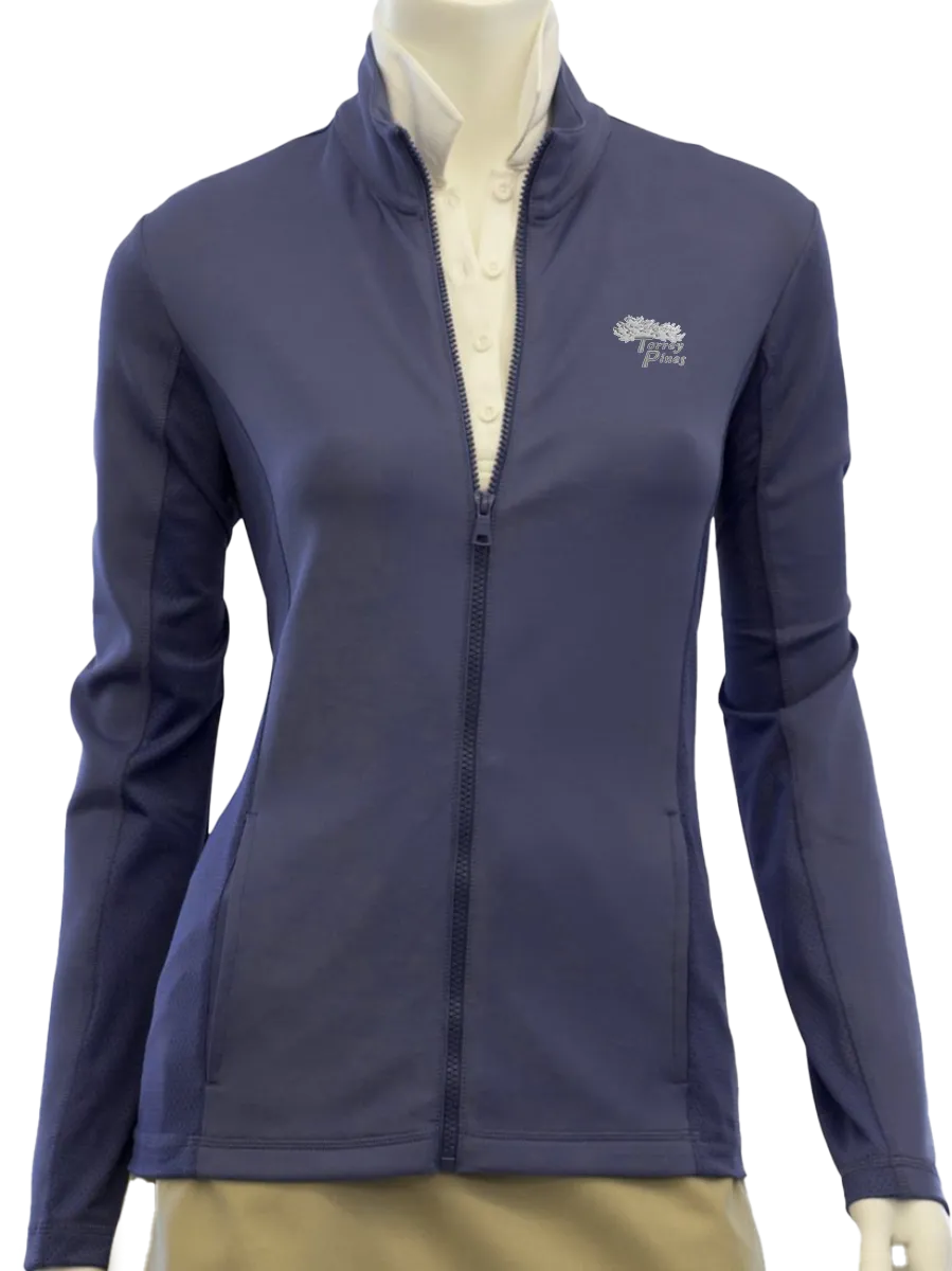 Torrey Pines Women's Full Zip Brushed Jersey Jacket